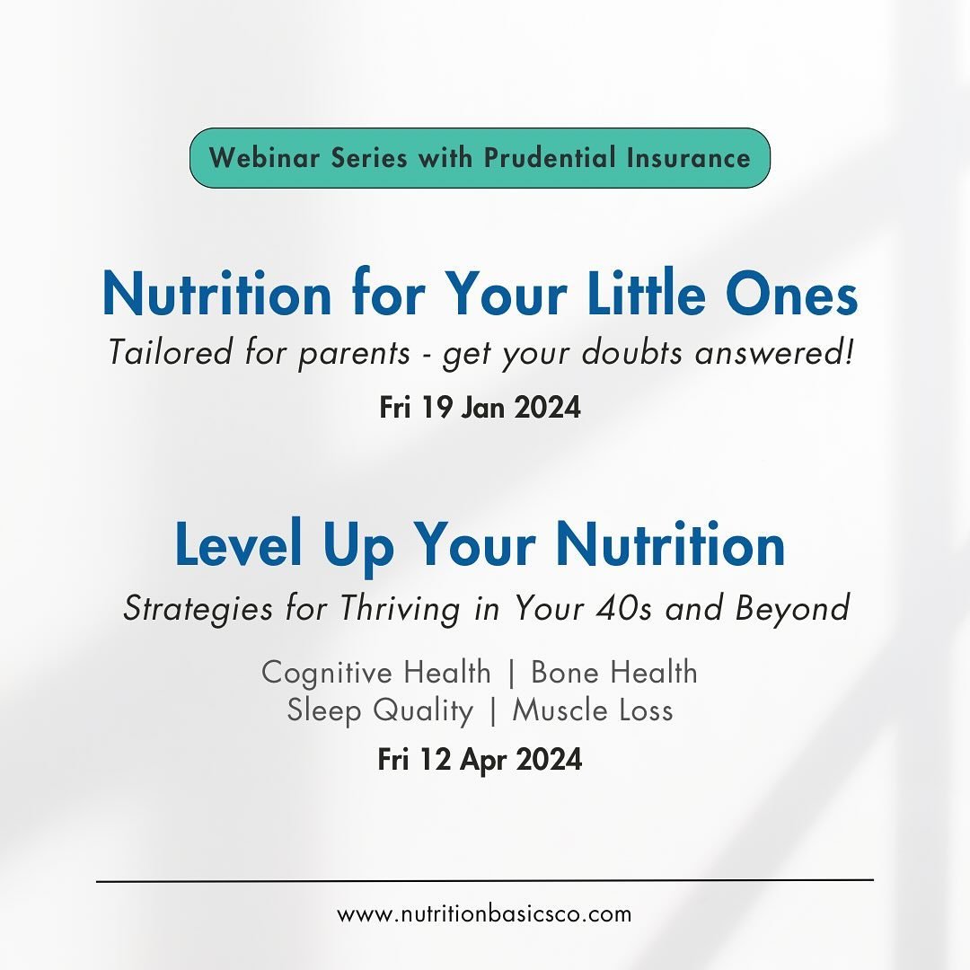 This webinar series came about from a casual lunch chat with a 1-1 client. She wanted to benefit her clients by making nutrition info more accessible to them.

Nutrition education takes on a more preventive health approach to help you be aware &amp; 