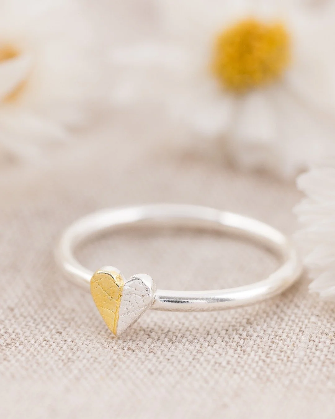 Introducing the Keum Boo Heart Leaf Print Collection ✨🍃

Handcrafted in fine silver and imprinted with the delicate texture of real leaf veins, each piece is finished with a touch of gold using the ancient Korean art of Keum Boo &mdash; where 24k go