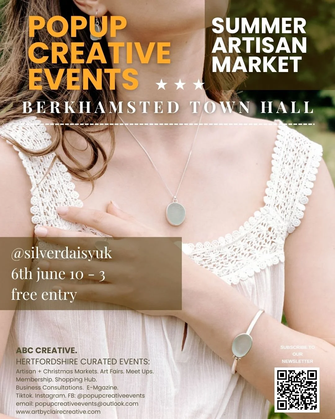 🌼 Artisan Market tomorrow in Berkhamsted 🌼

Come and find us in the Town Hall, just off the High Street above Prime

Hope to see you there!

Katy x

#artisanmarket
#whatsonhertfordshire
#handmadeseaglassjewellery
#creativesmarketuk
#berkhamstedeven