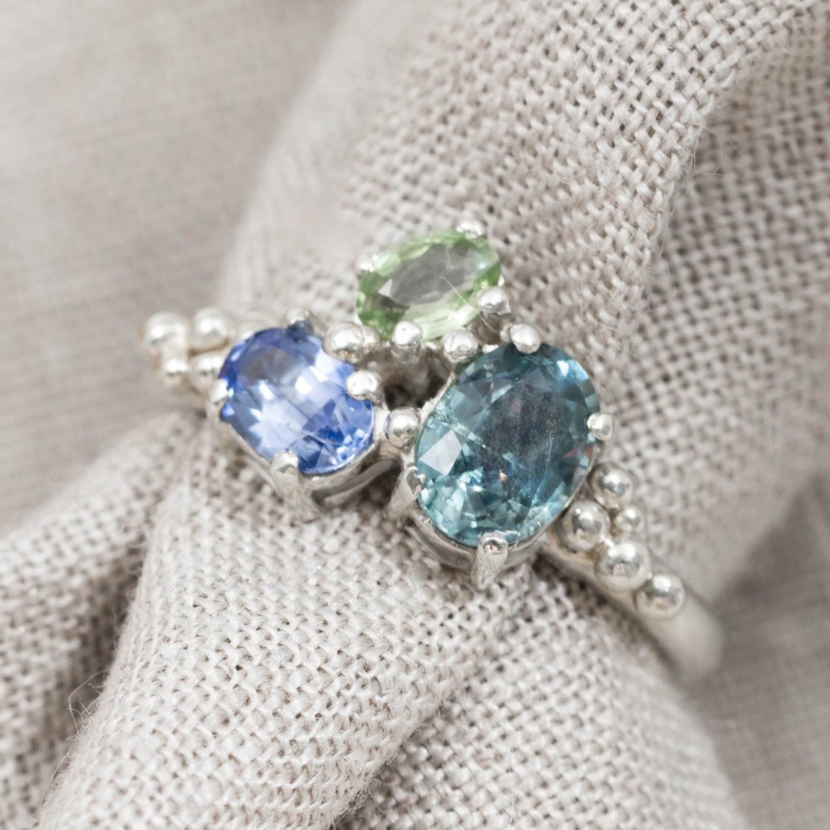 We love an engagement ring that's a little different. 💙

For those looking beyond the traditional diamond, our handcrafted sapphire cluster rings offer a timeless alternative. Rich blue sapphires, thoughtfully arranged in an elegant cluster, create 
