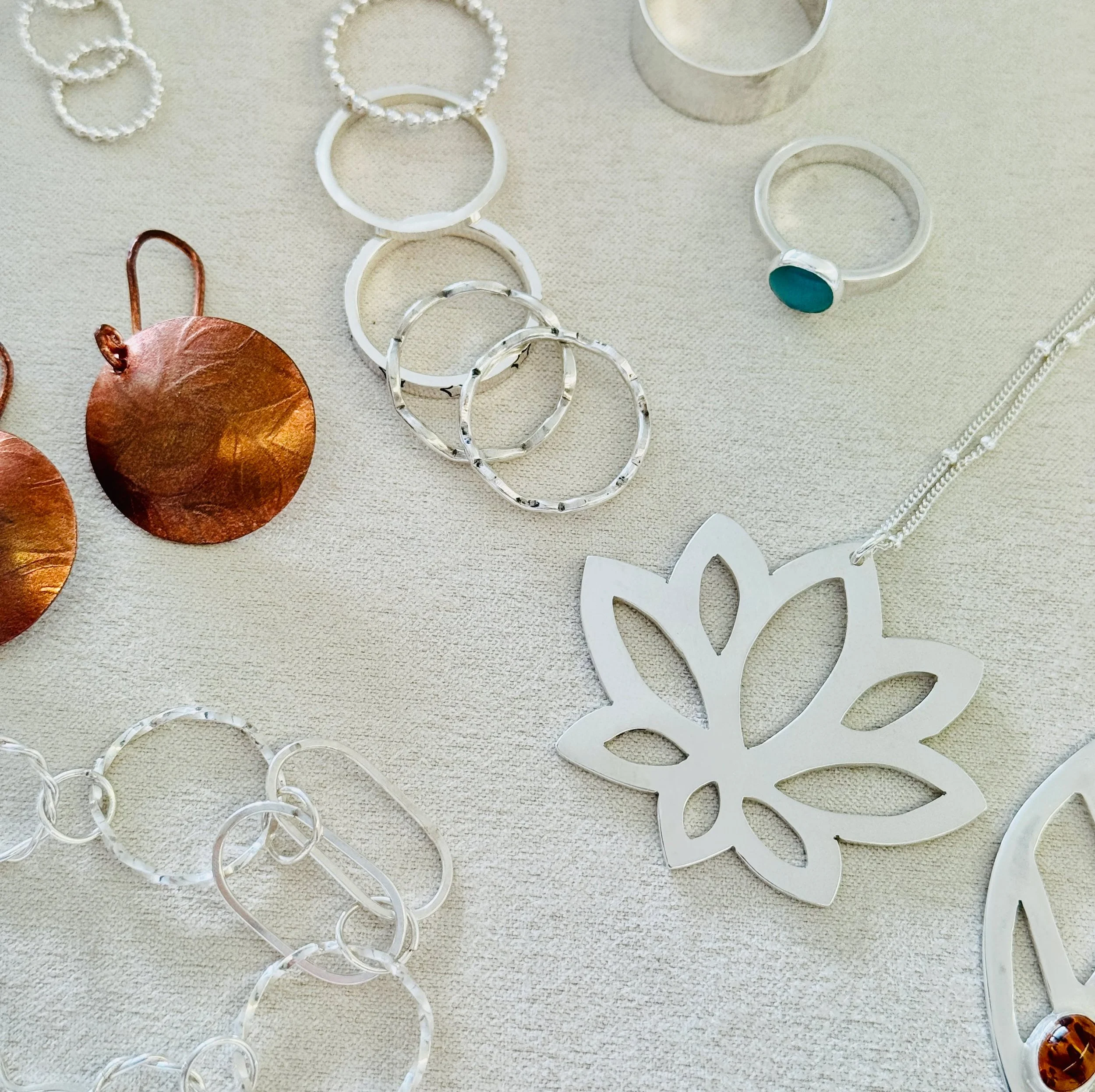 Our brand new 8-Week Beginner Silversmithing Course is now live and open for booking! ✨

If you've always wanted to learn how to make your own jewellery, this is the perfect place to start.

Beginning in early September, you'll join a small group of 