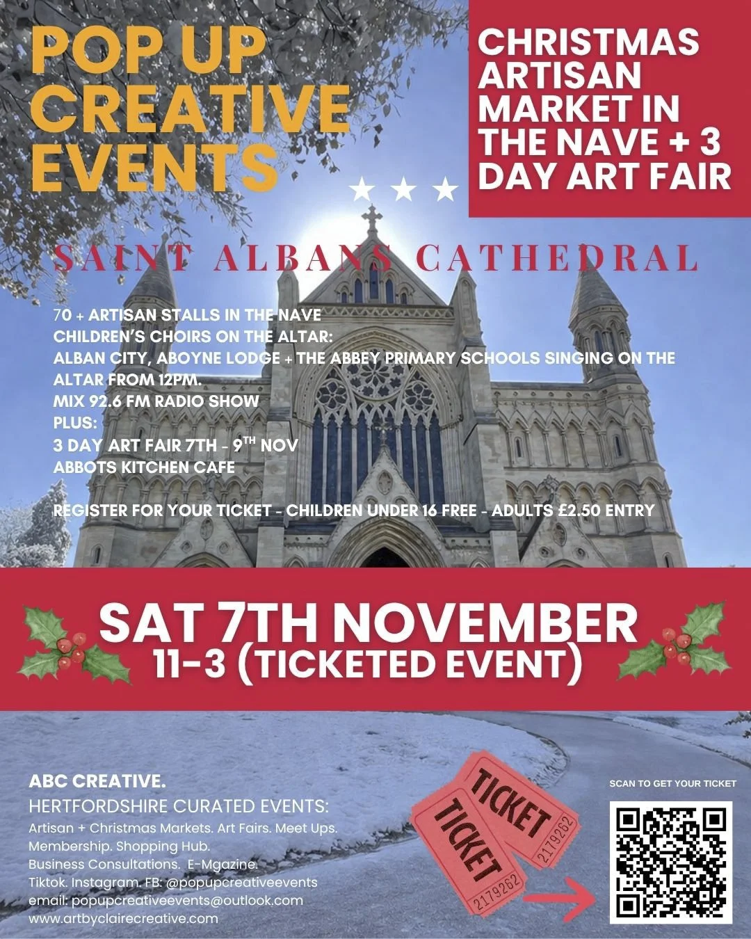 St Albans Cathedral Christmas Market