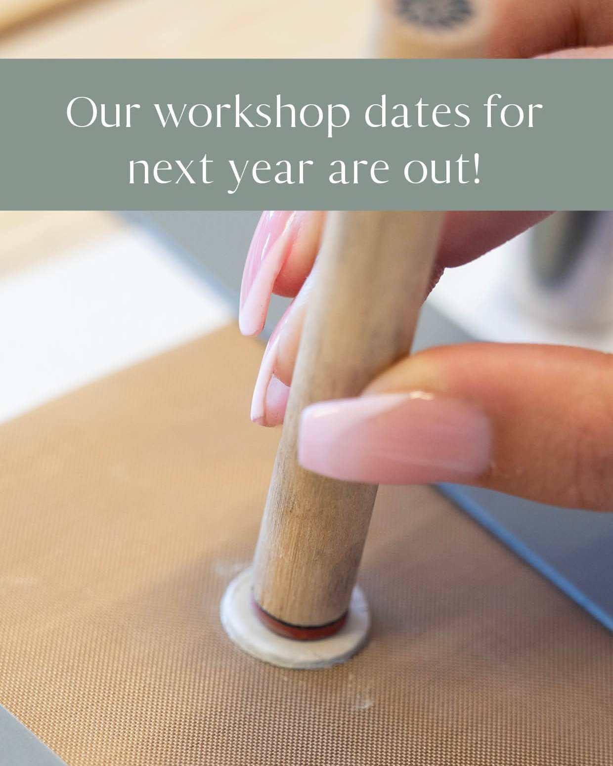 Workshop Dates Are Here! 

Our Silver Daisy workshop dates are now live, with lots of opportunities to get creative in the studio over the coming months 🤍

Whether you&rsquo;re completely new to jewellery making, looking to develop your skills, or s