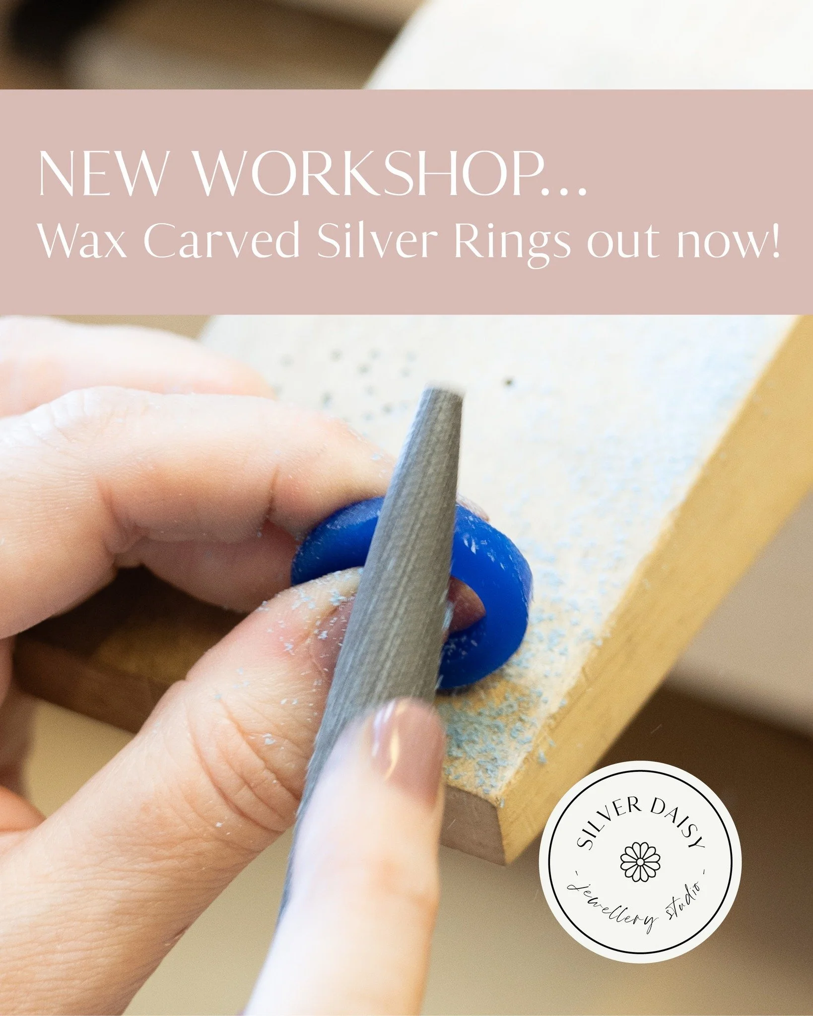 ✨ NEW WORKSHOP ANNOUNCEMENT! ✨

Introducing our brand new Wax Carved Silver Ring Workshop at Silver Daisy Jewellery Studio! 

We&rsquo;re so excited to introduce a new way to get creative in our St Albans studio, giving you the opportunity to design 