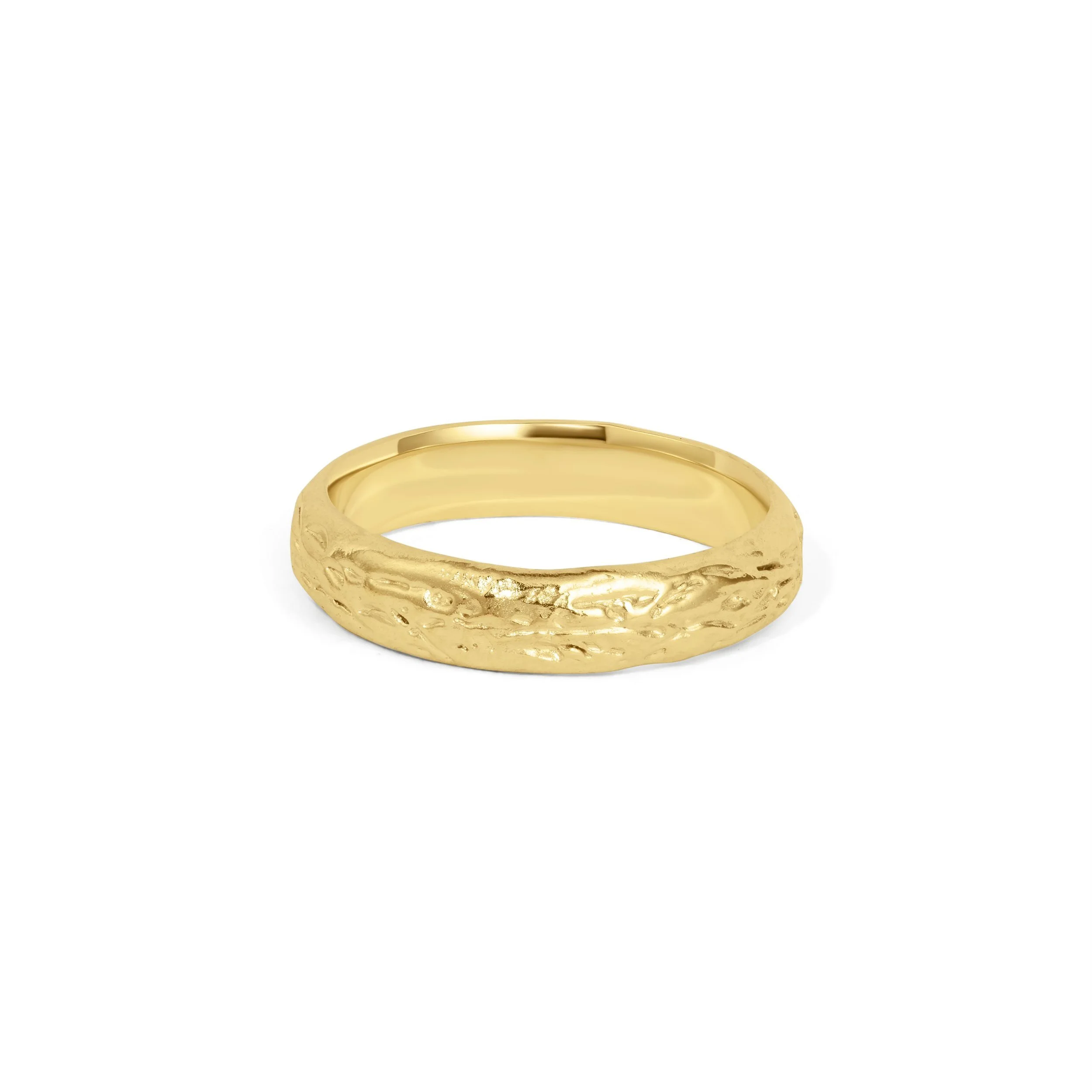Organic Wedding Ring (3mm band)
