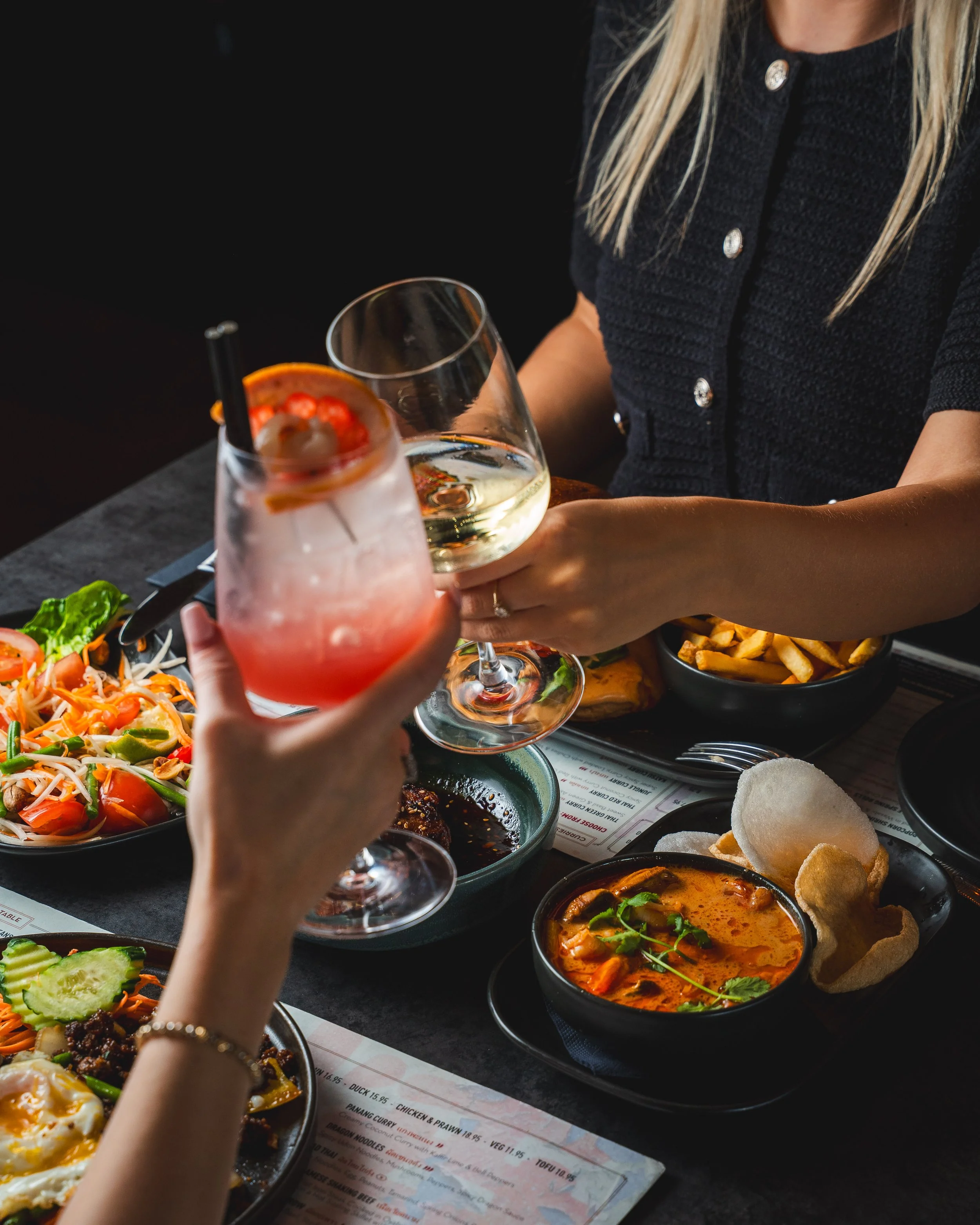 Professional photography and video content creation for restaurants