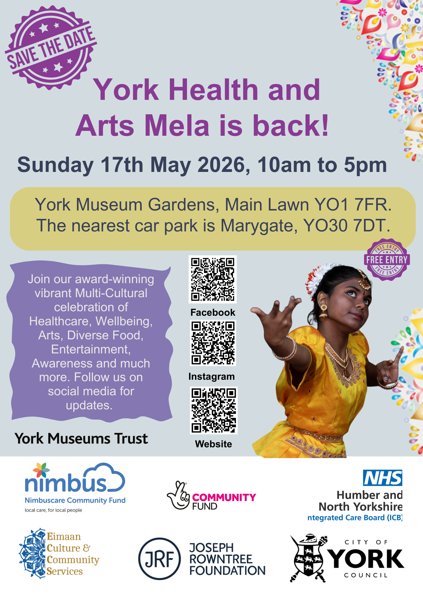 York Health and Arts Mela 2026