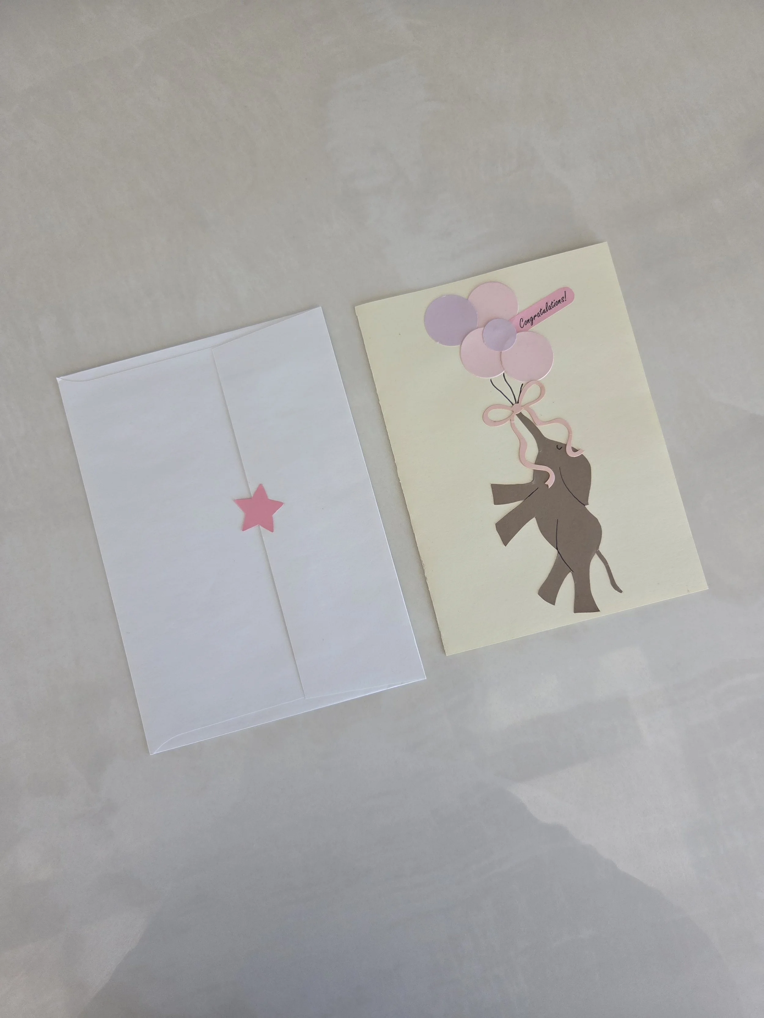 Elephant with Balloons | Newborn