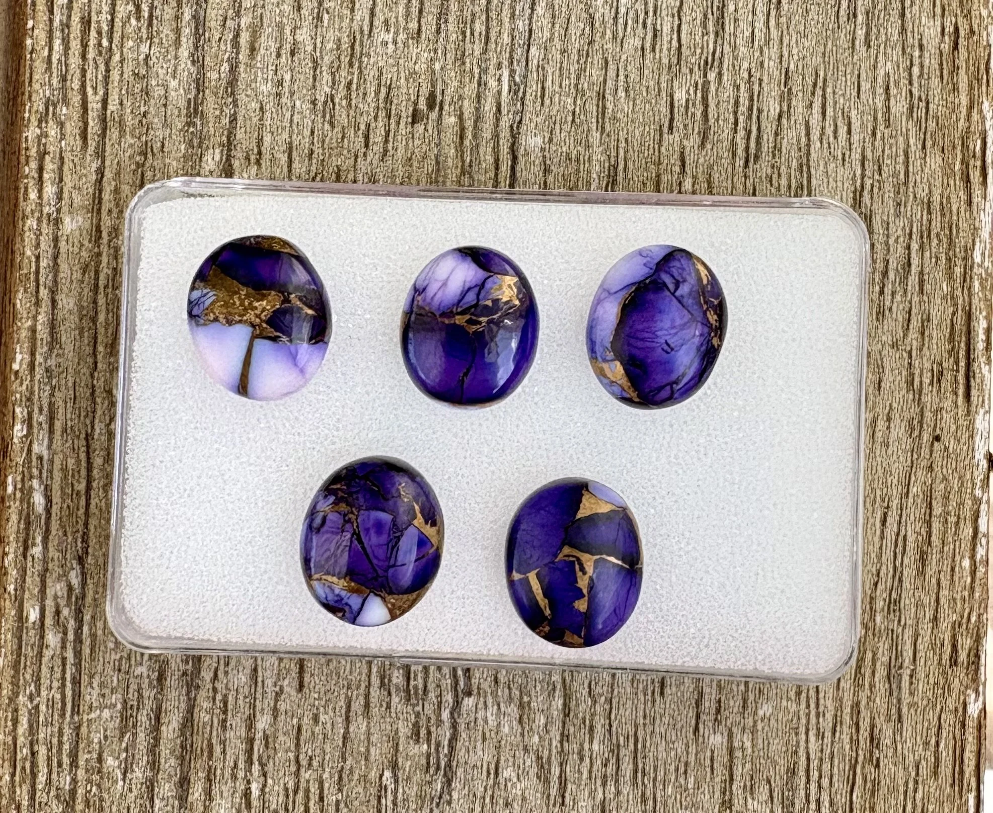 Kingman Purple Dahlia turquoise