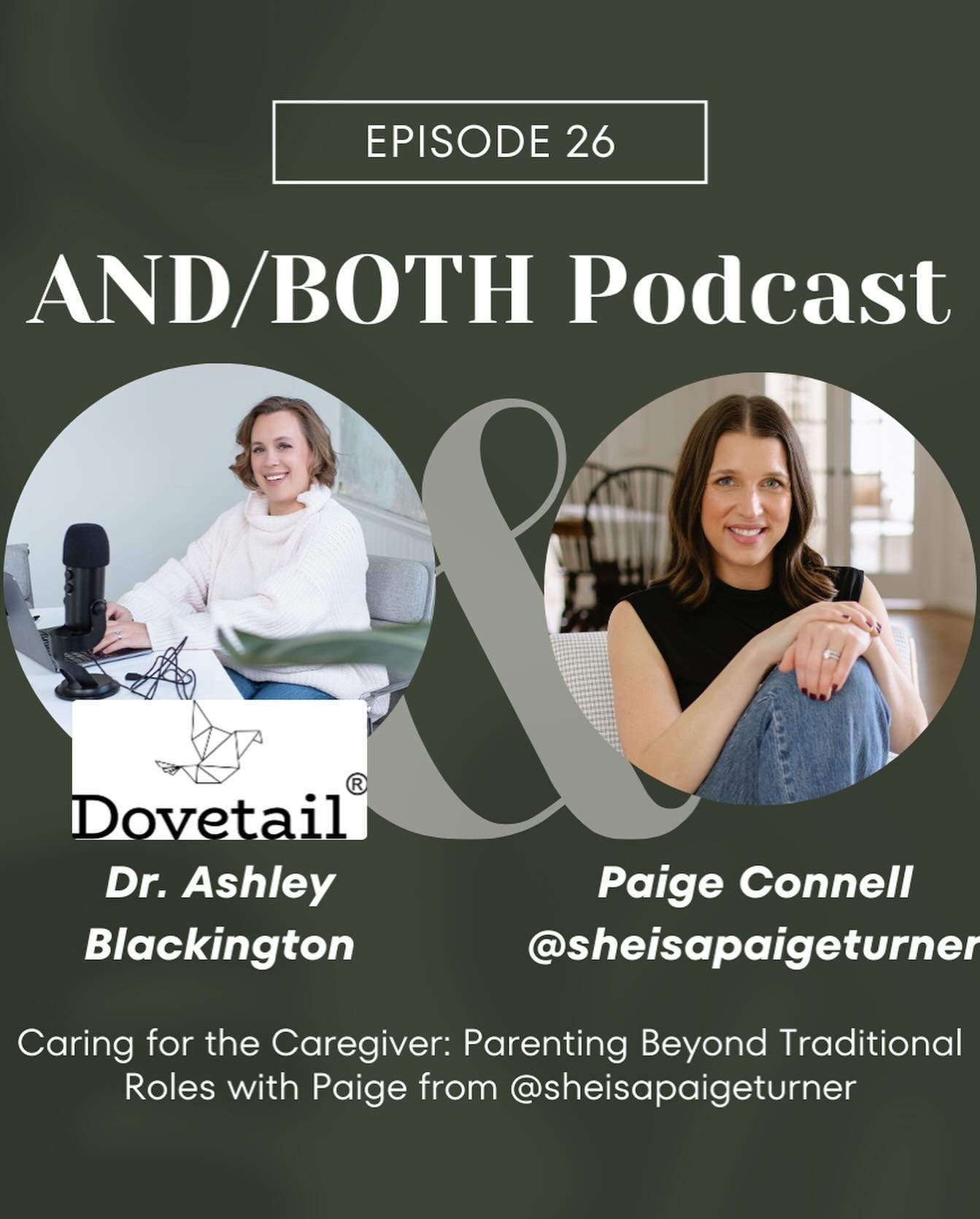 Friday is new episode release day and the kick off of season 2 of the AND/BOTH podcast!

This week Paige from @sheisapaigeturner joins me for a wide range of motherhood and parenting topics- career and motherhood, rising childcare costs, role equity,