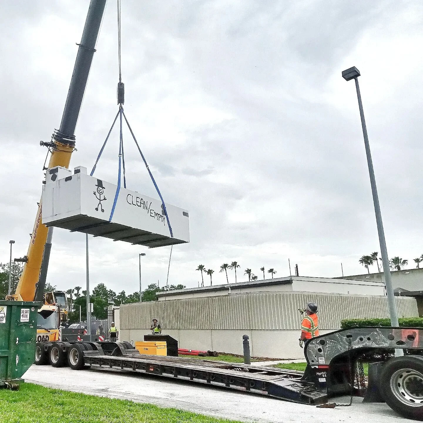 Thankful to work alongside teams helping us reduce these large fuel tanks!