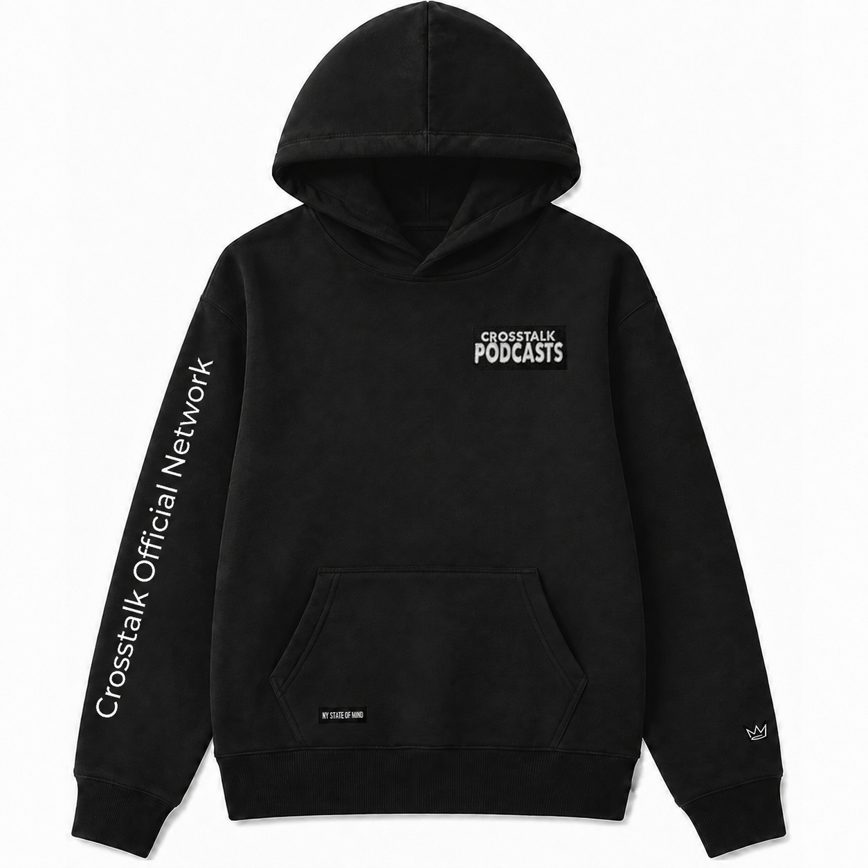 Crosstalk Hoodie Black Hoodie 1.png