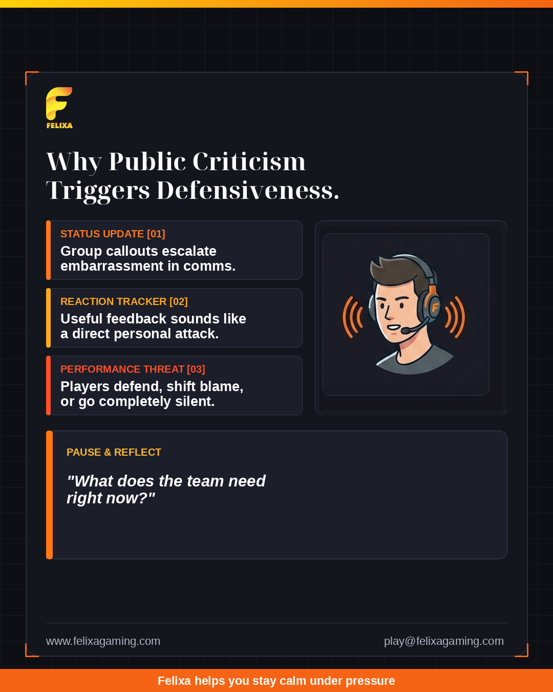 The breakdown of public callouts:
