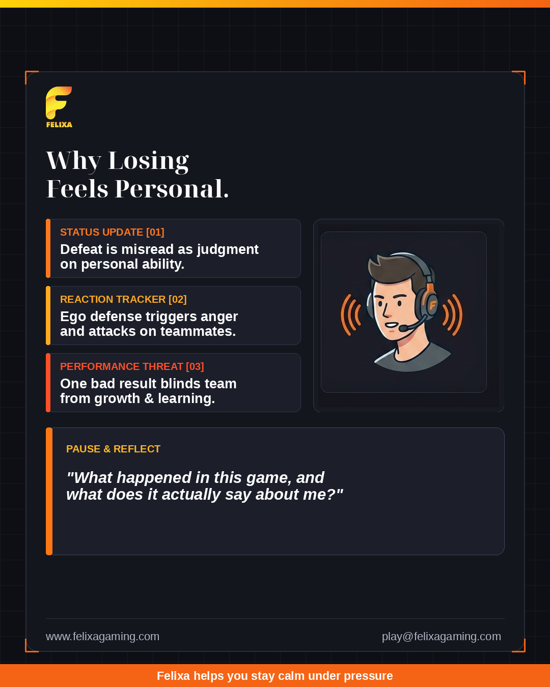 Why defeat stings so deeply