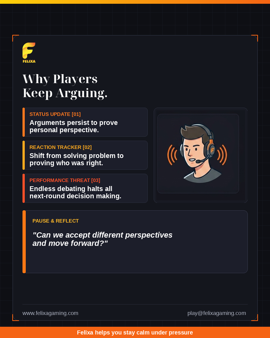 Why team arguments loop endlessly