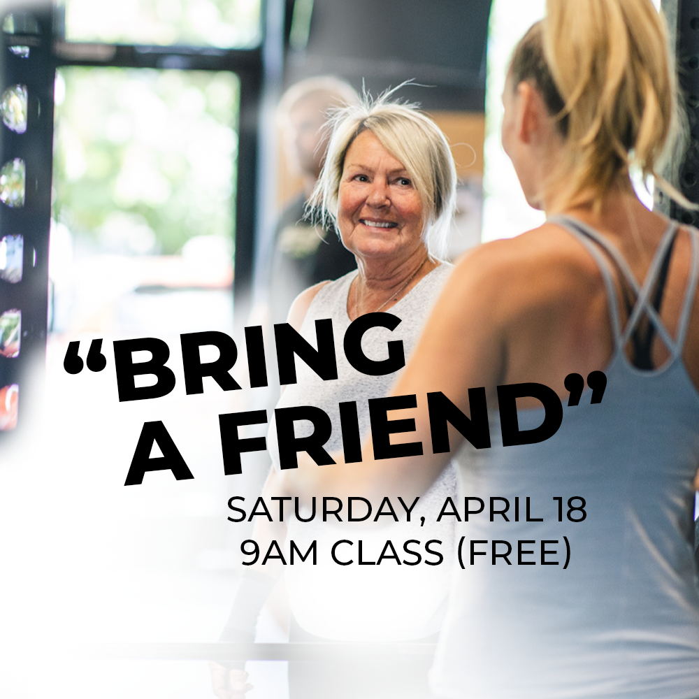 "Bring A Friend" Saturday the 18th