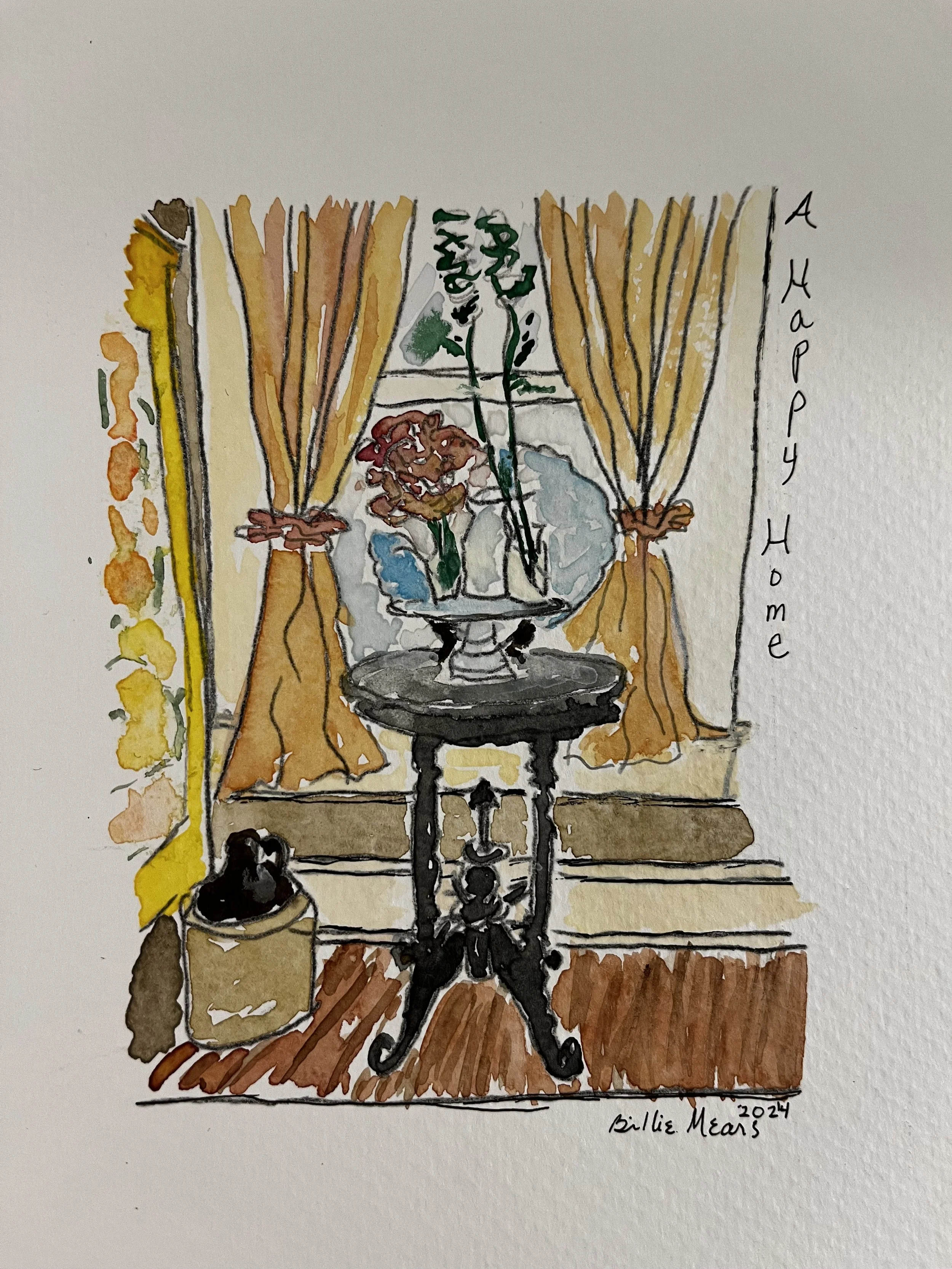 A friend's house, NC