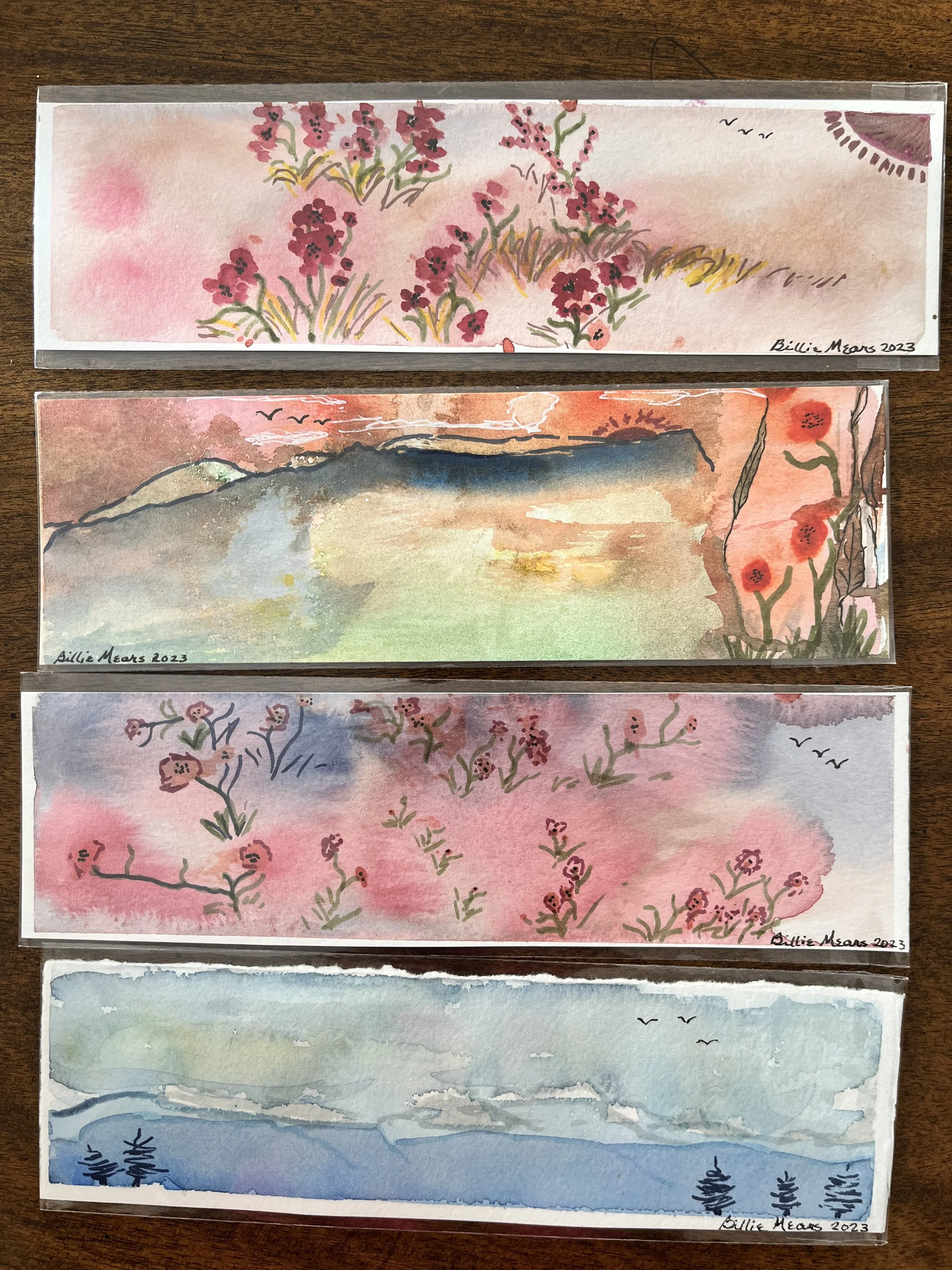 Variety: Flowers, Abstracts, and Mountain Bookmarks