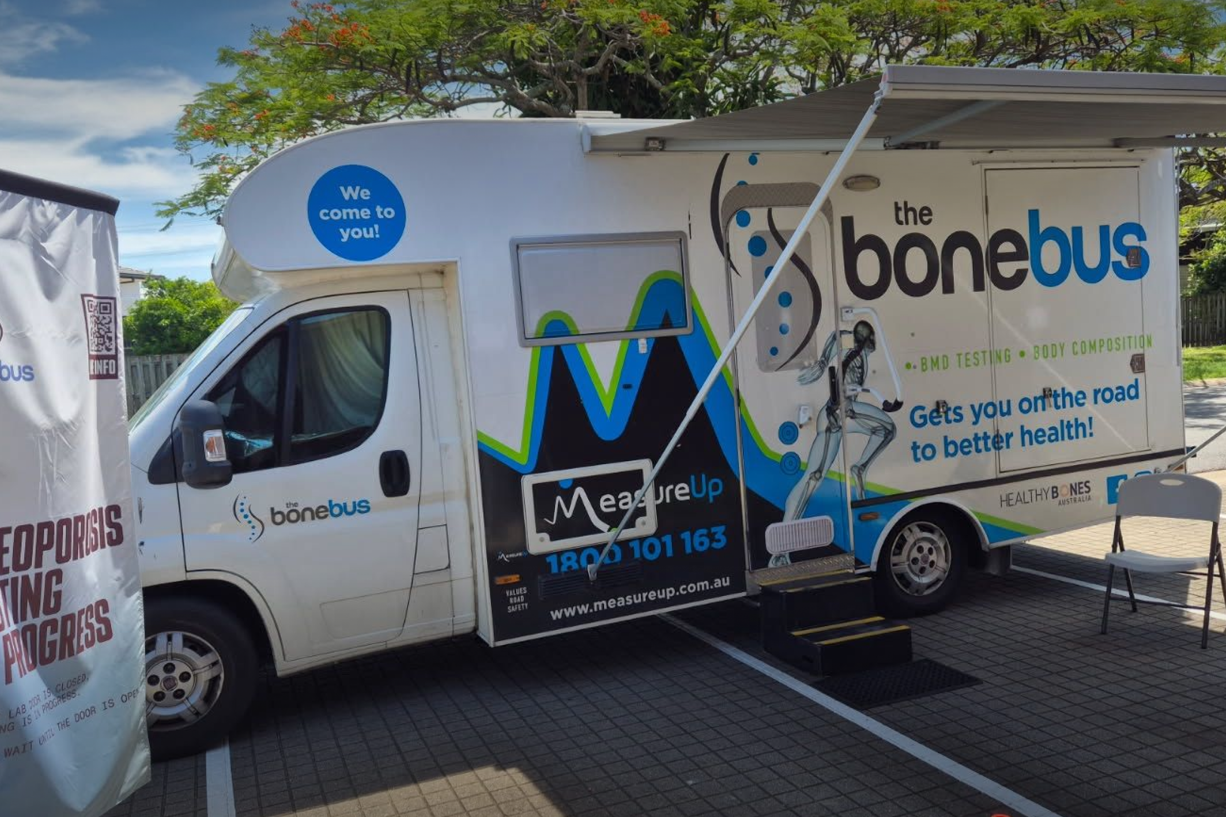 Bone Bus Visits Redland Bay