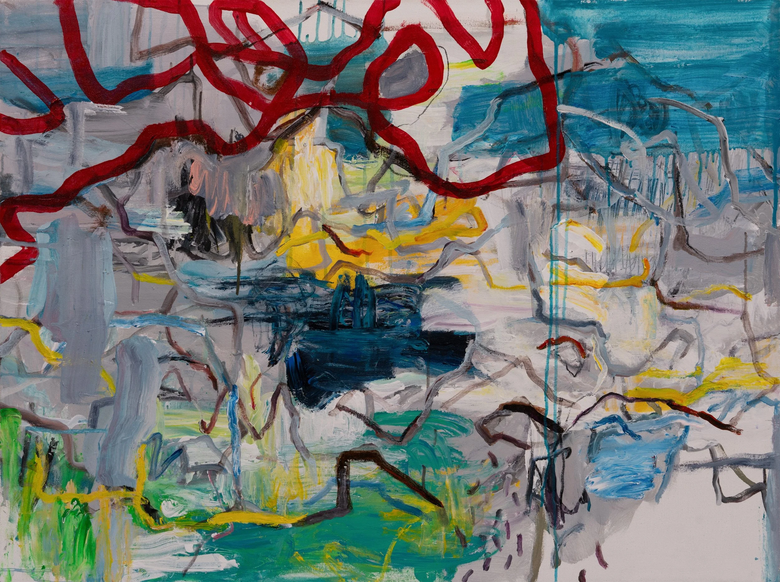 流动的皴法 03 | “Cun”, Flowing No.3
 
120 * 90 cm