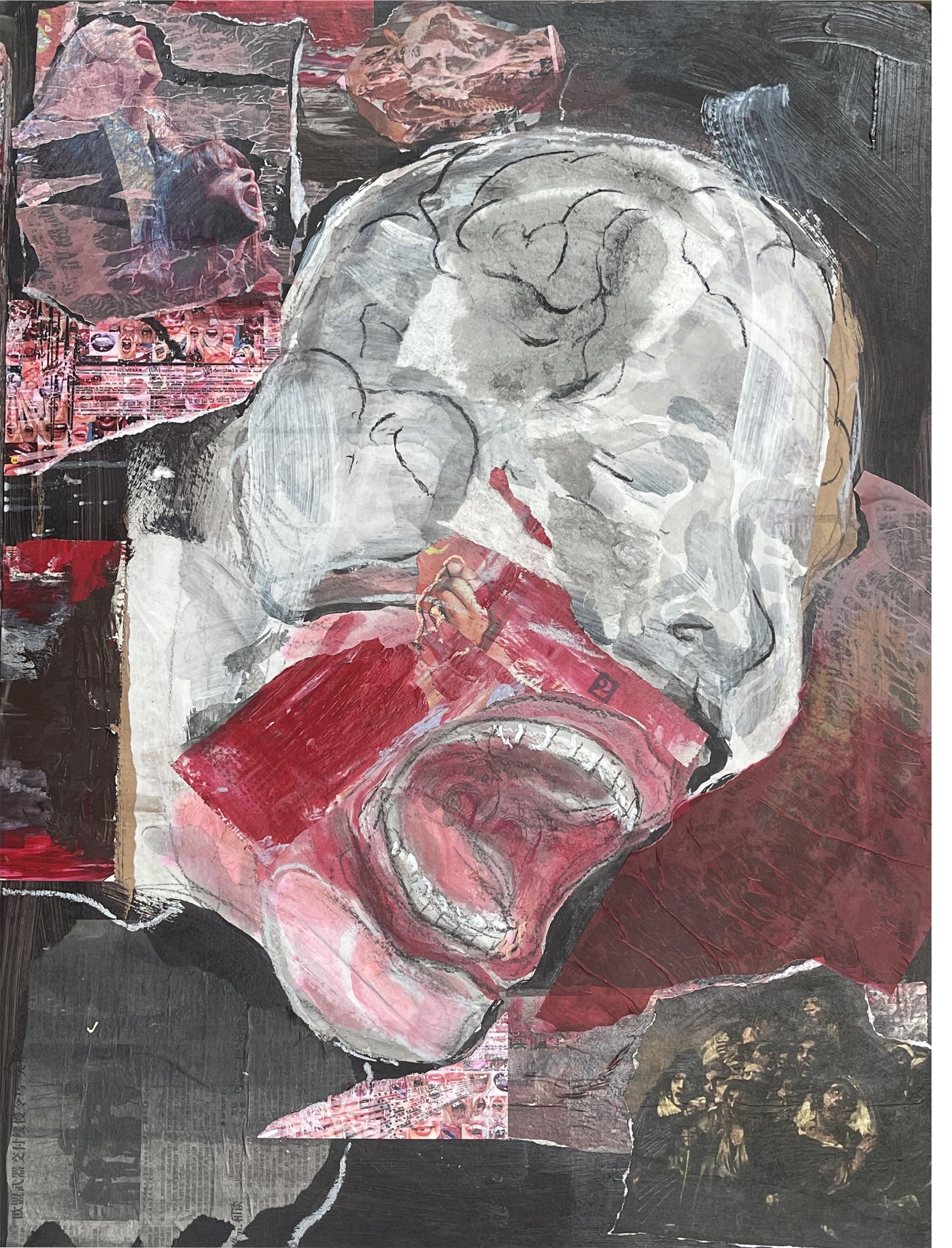 覆盖之四  |  Covered No.4
 
60 * 80 cm
 
2023
