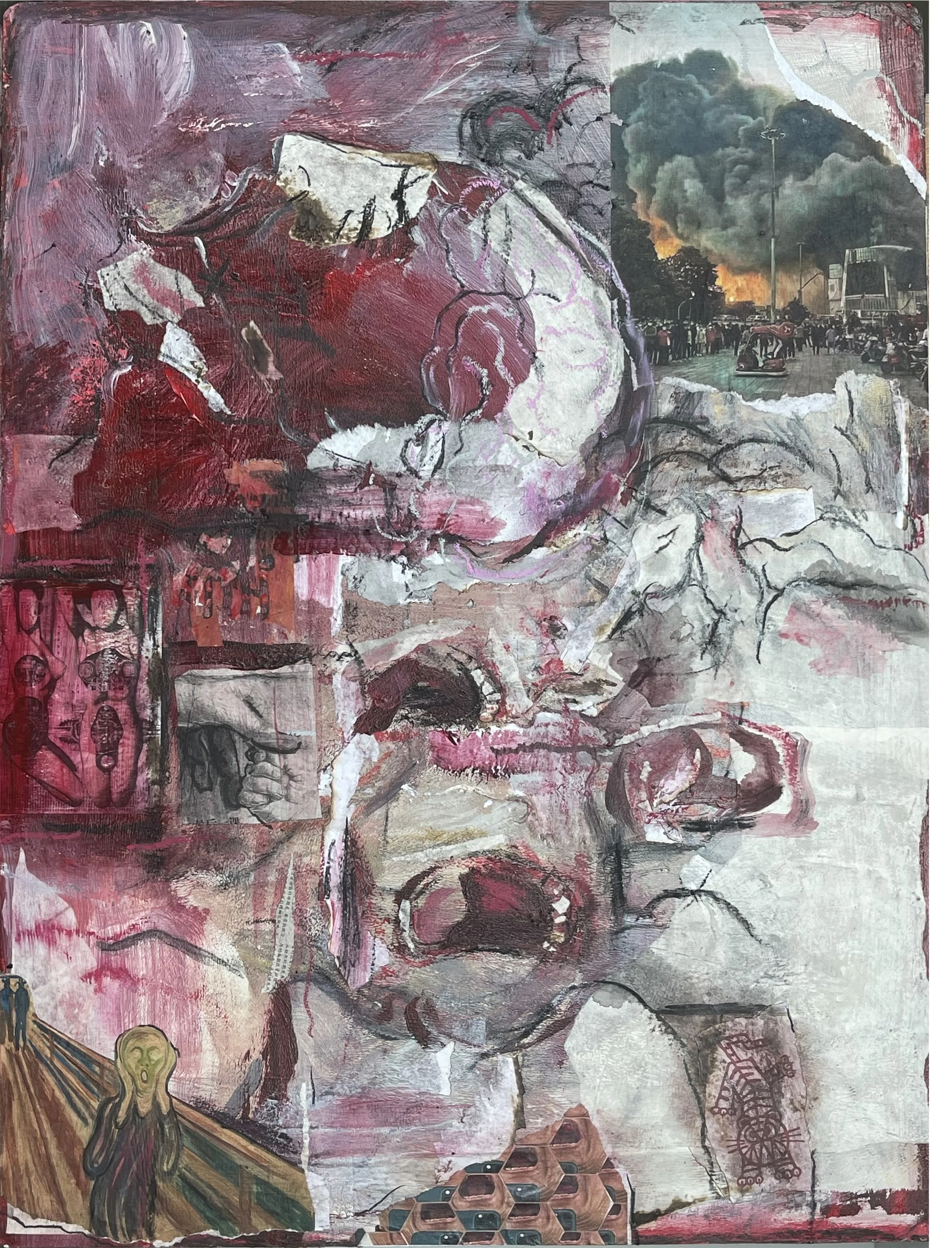 覆盖之三  |  Covered No.3
 
60 * 80 cm
 
2023