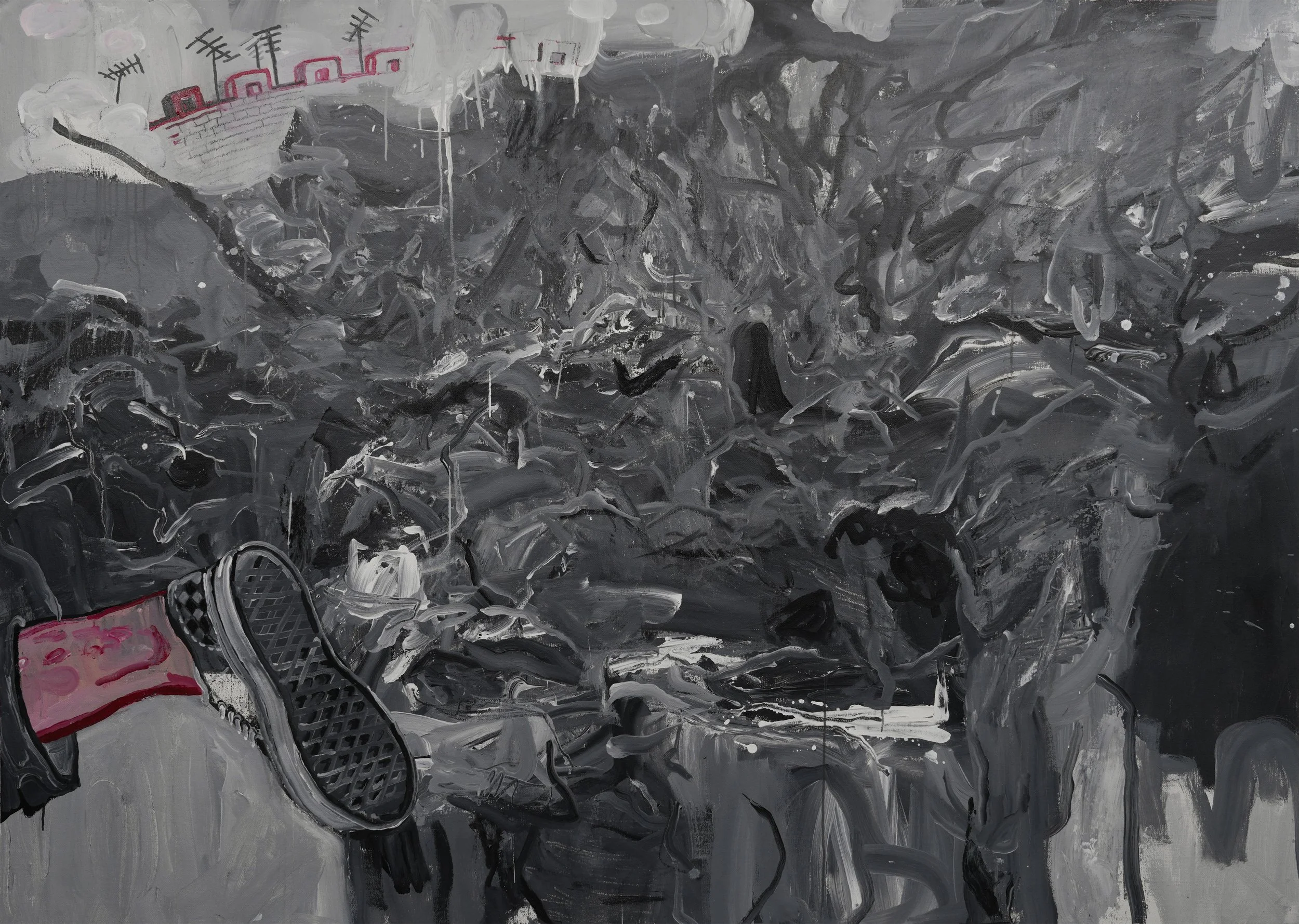 不限高的天际线02 | Unrestricted Skyline No.2
 
230 * 160 cm
 
2024
230 * 160 cm