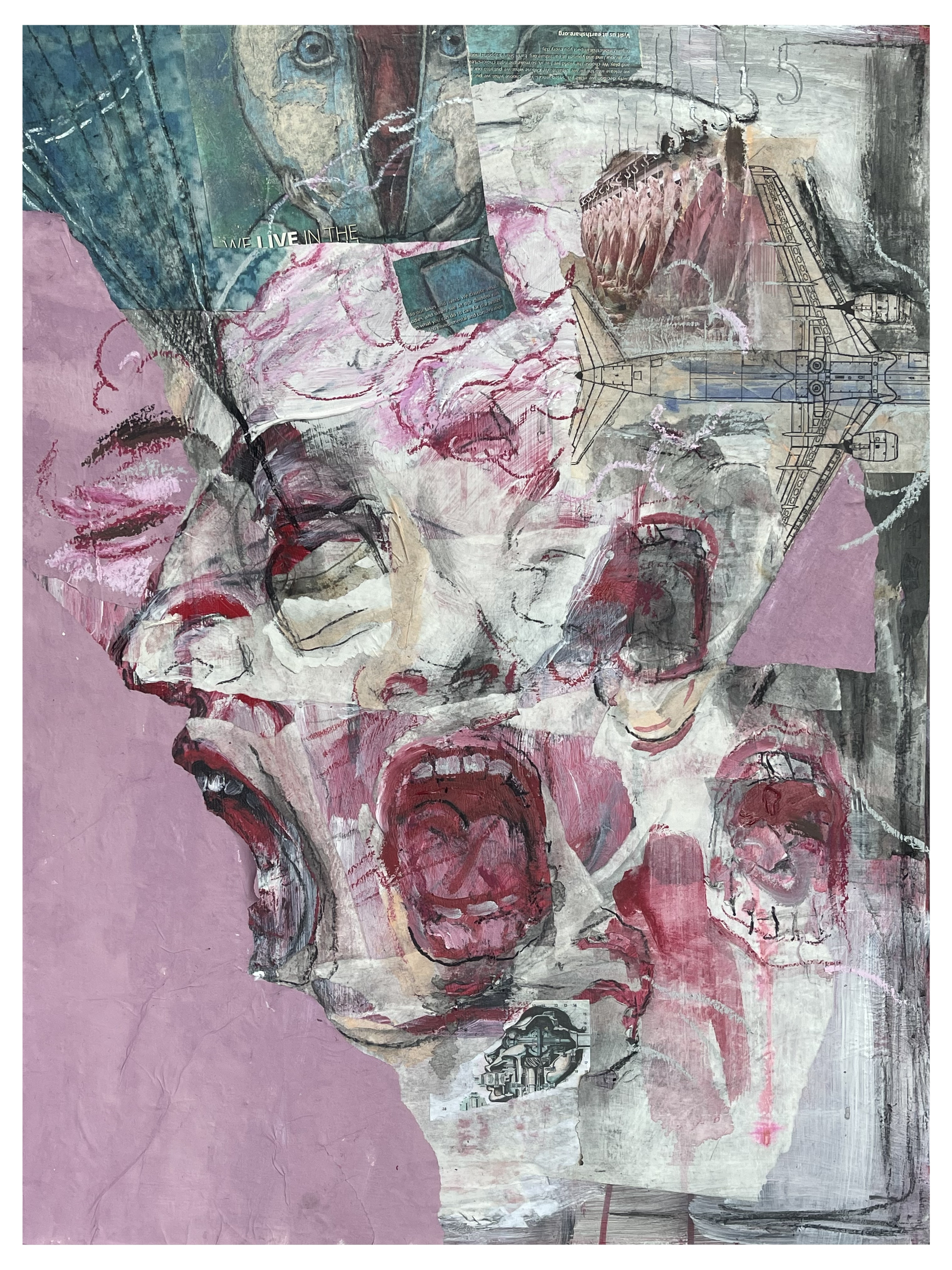 覆盖之五  | Covered No.5
 
60 * 80 cm
 
2023