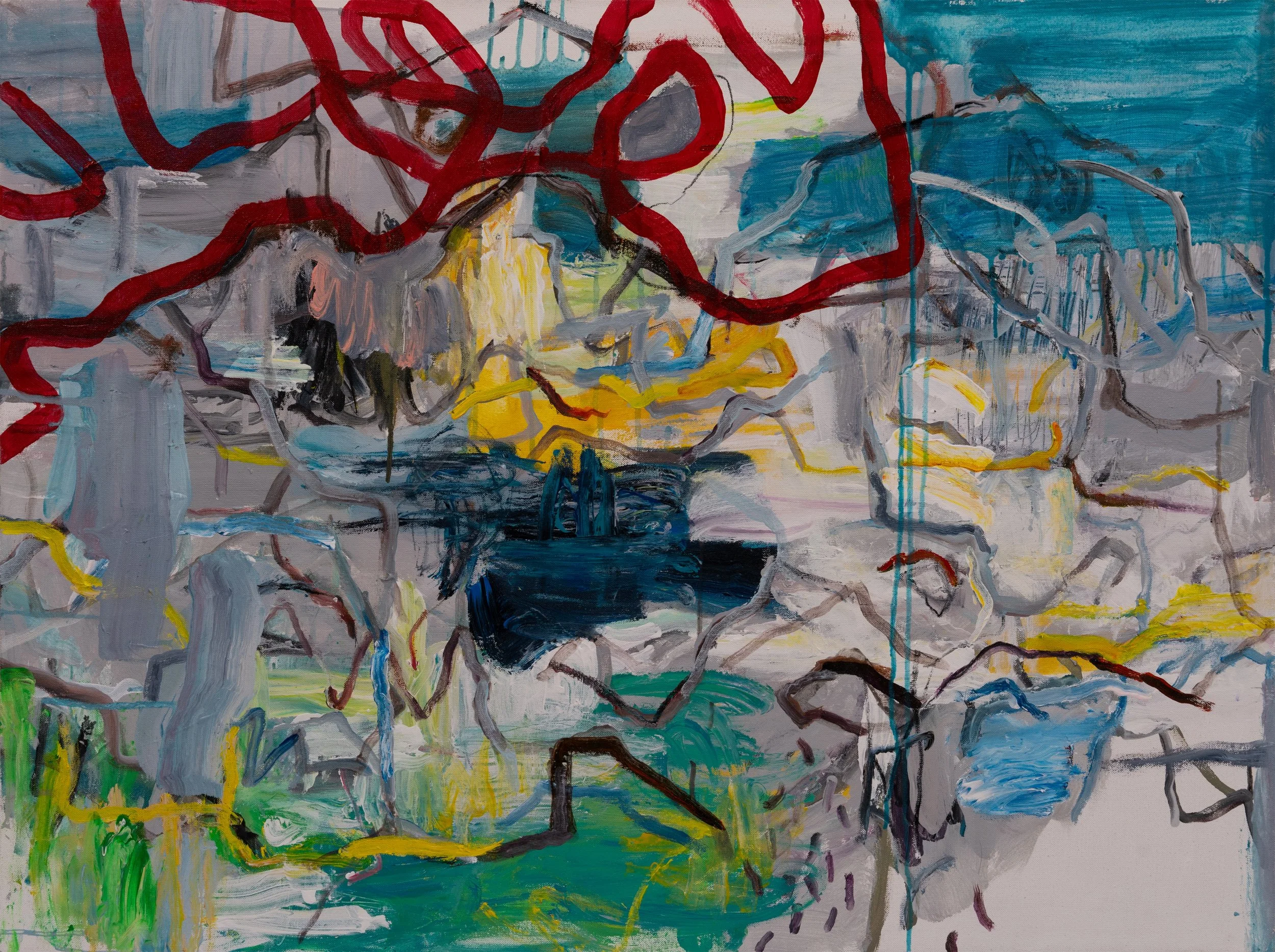 流动的皴法 03 | “Cun”, FlowingNo.3
 
90 * 120 cm