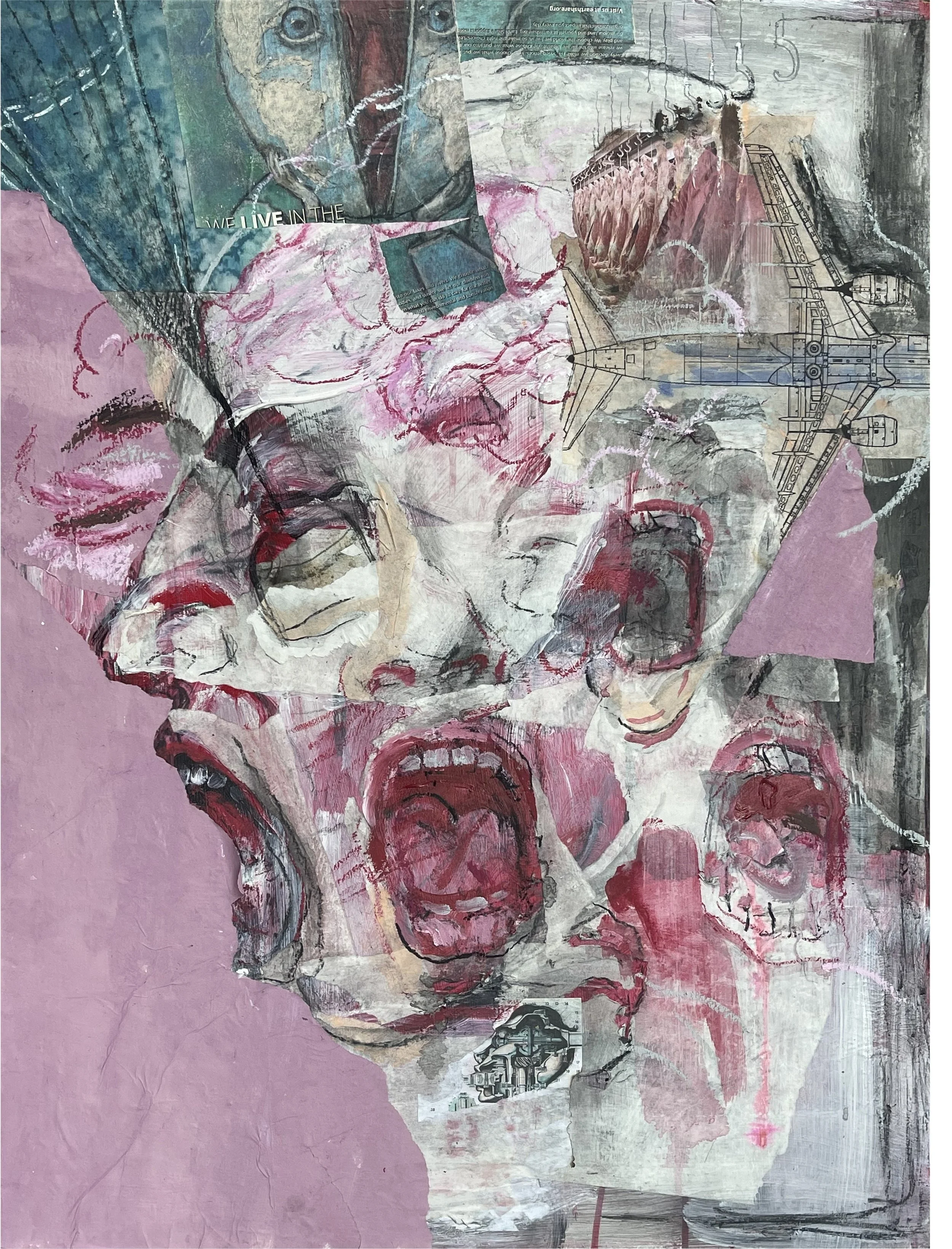 覆盖之五  | Covered No.5
 
60 * 80 cm
 
2023