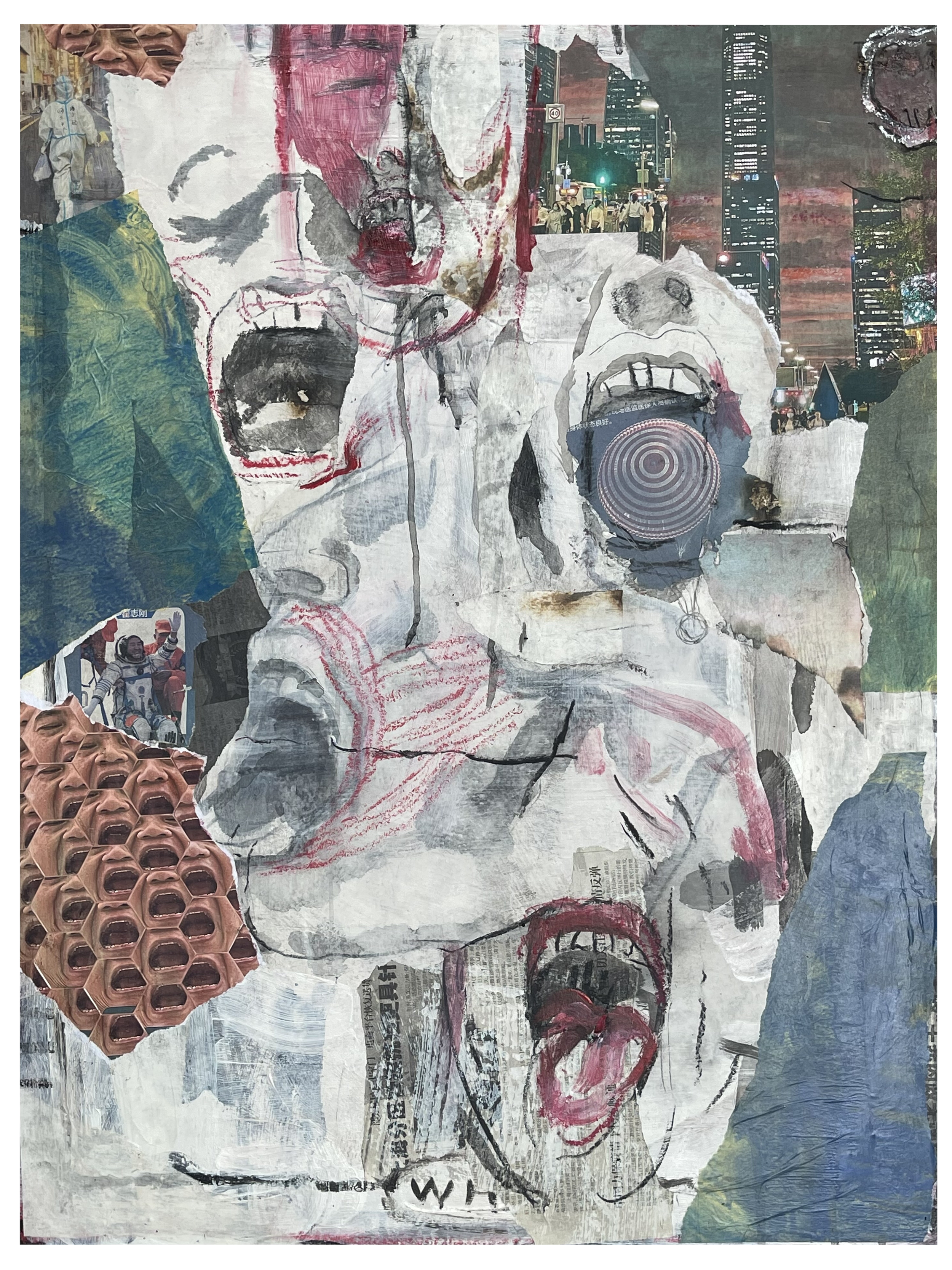 覆盖之二  |  Covered No.2
 
60 * 80 cm
 
2022