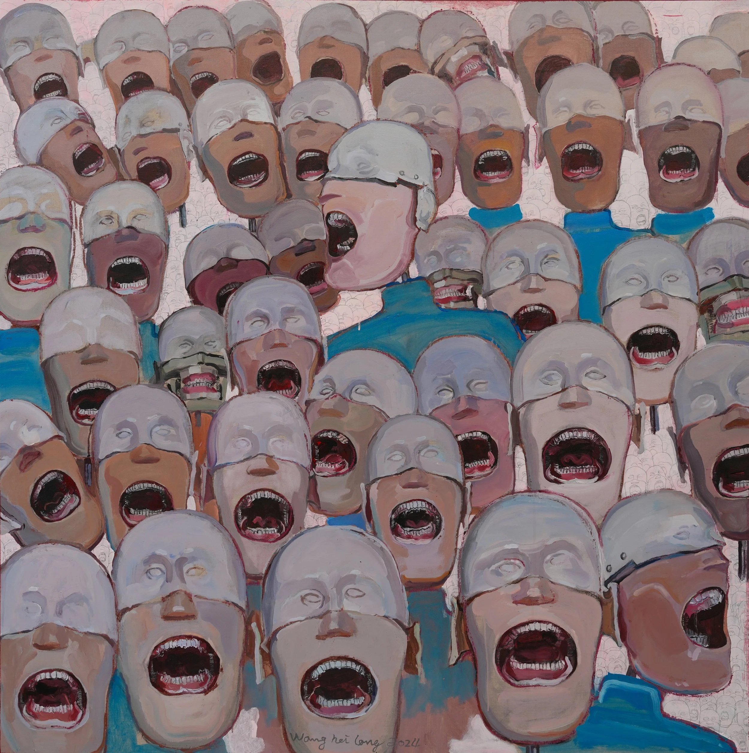 教学模型写生03 | Studies of Medical Models No.3
 
169 * 170 cm
 
2024