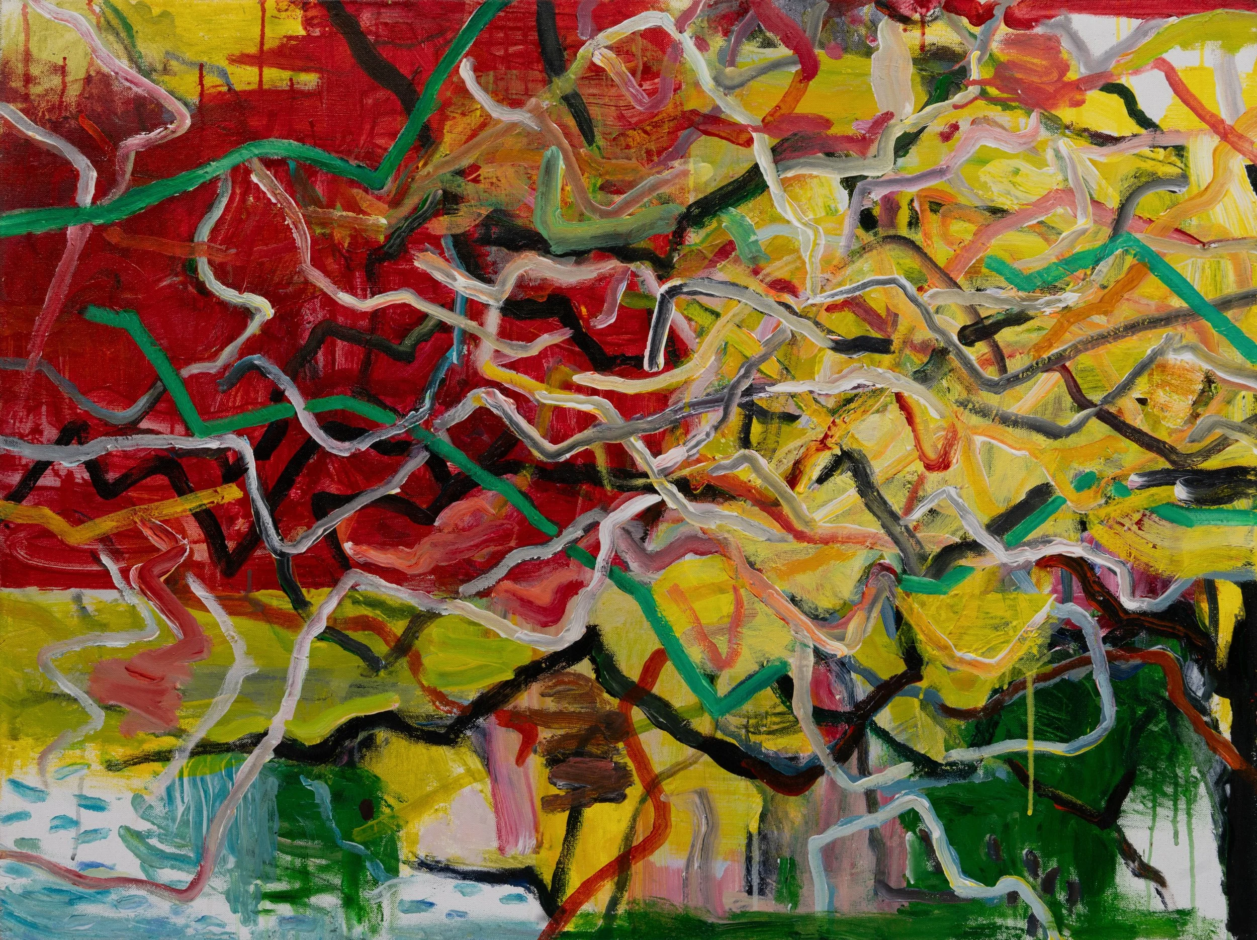 流动的皴法 02 | “Cun”, Flowing No.2
 
120 * 90 cm