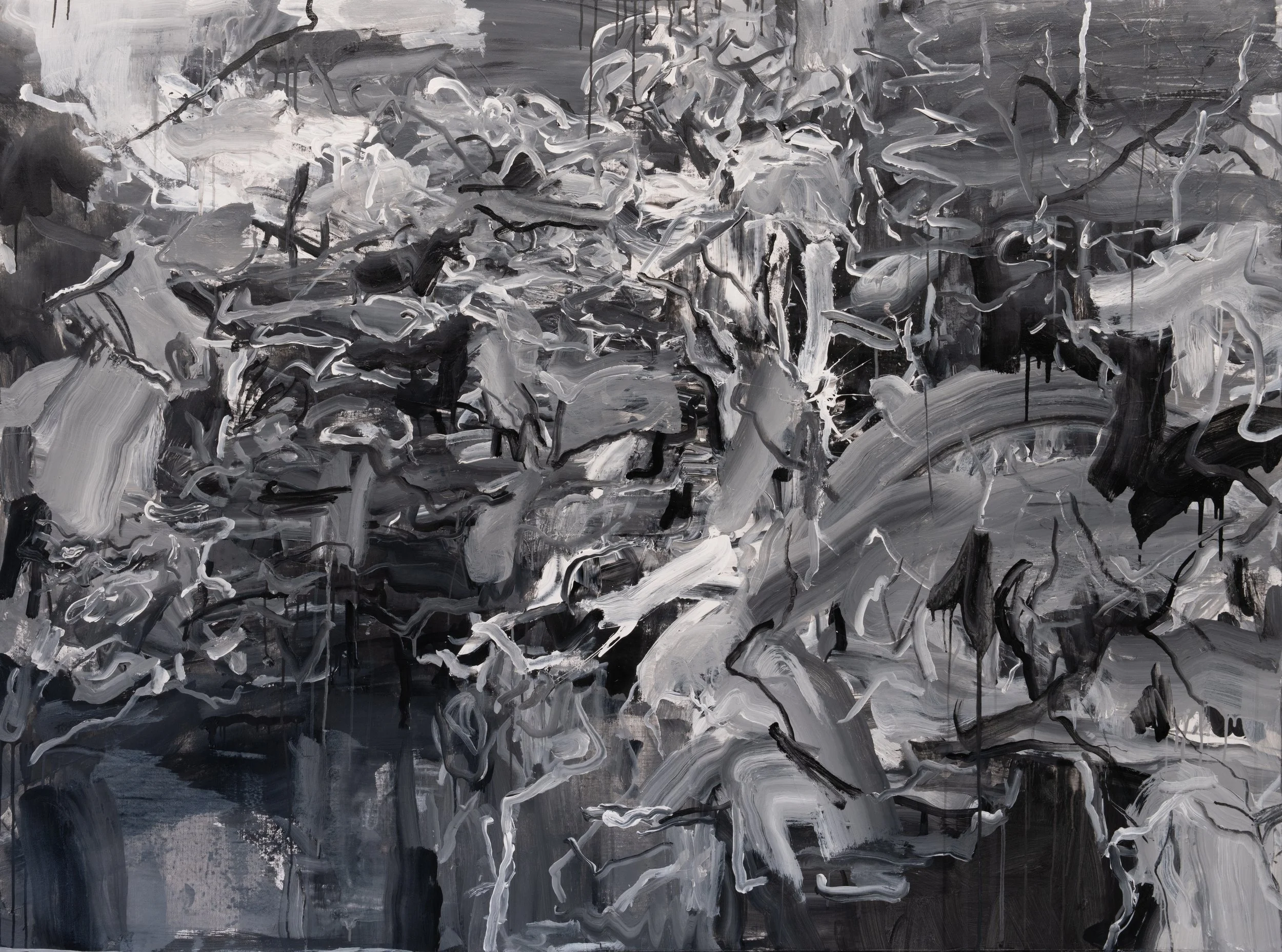 雨中之泪 03 | Tears in the RainNo.3
 
209 * 155 cm