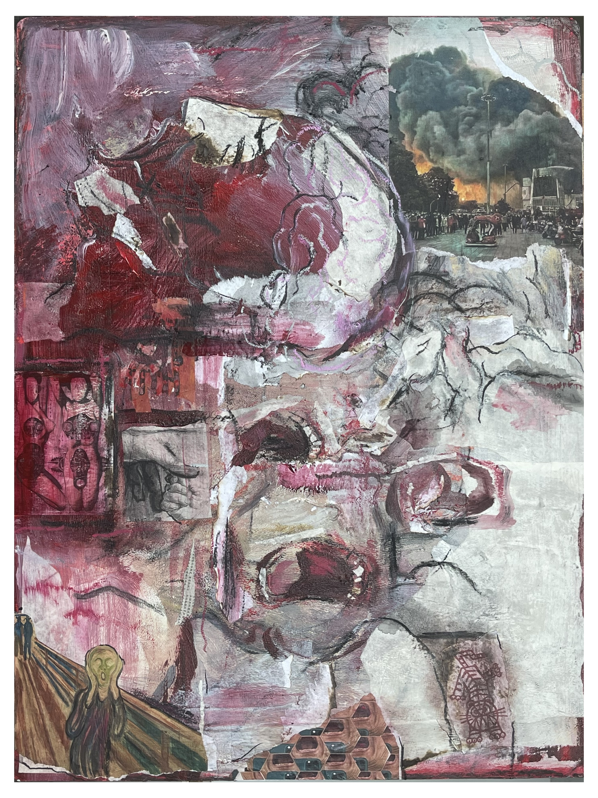 覆盖之三  |  Covered No.3
 
60 * 80 cm
 
2023