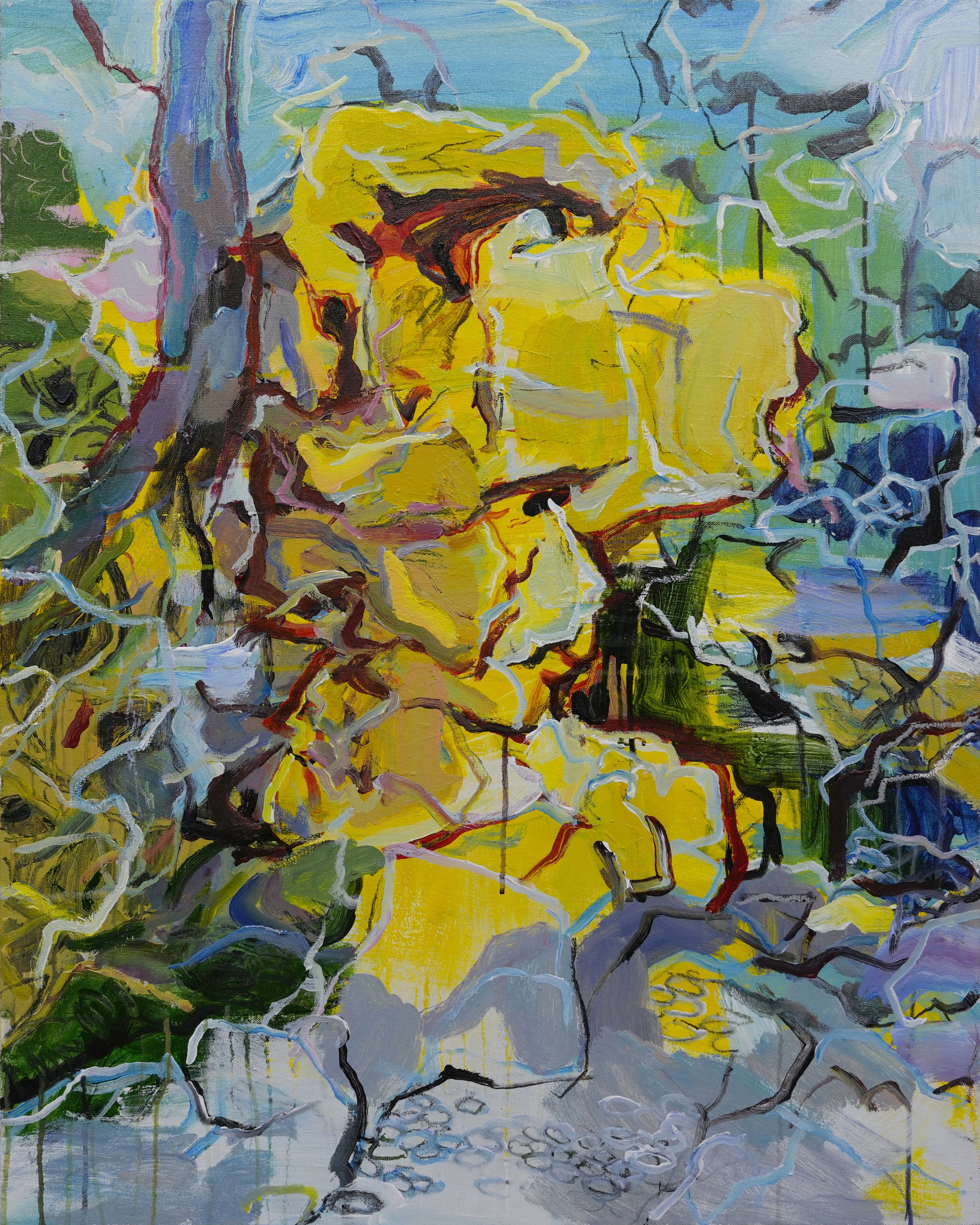 我的烟花三月06 | My Springtime of Blossoming Mist No.6
 
80 * 100 cm
 
2025