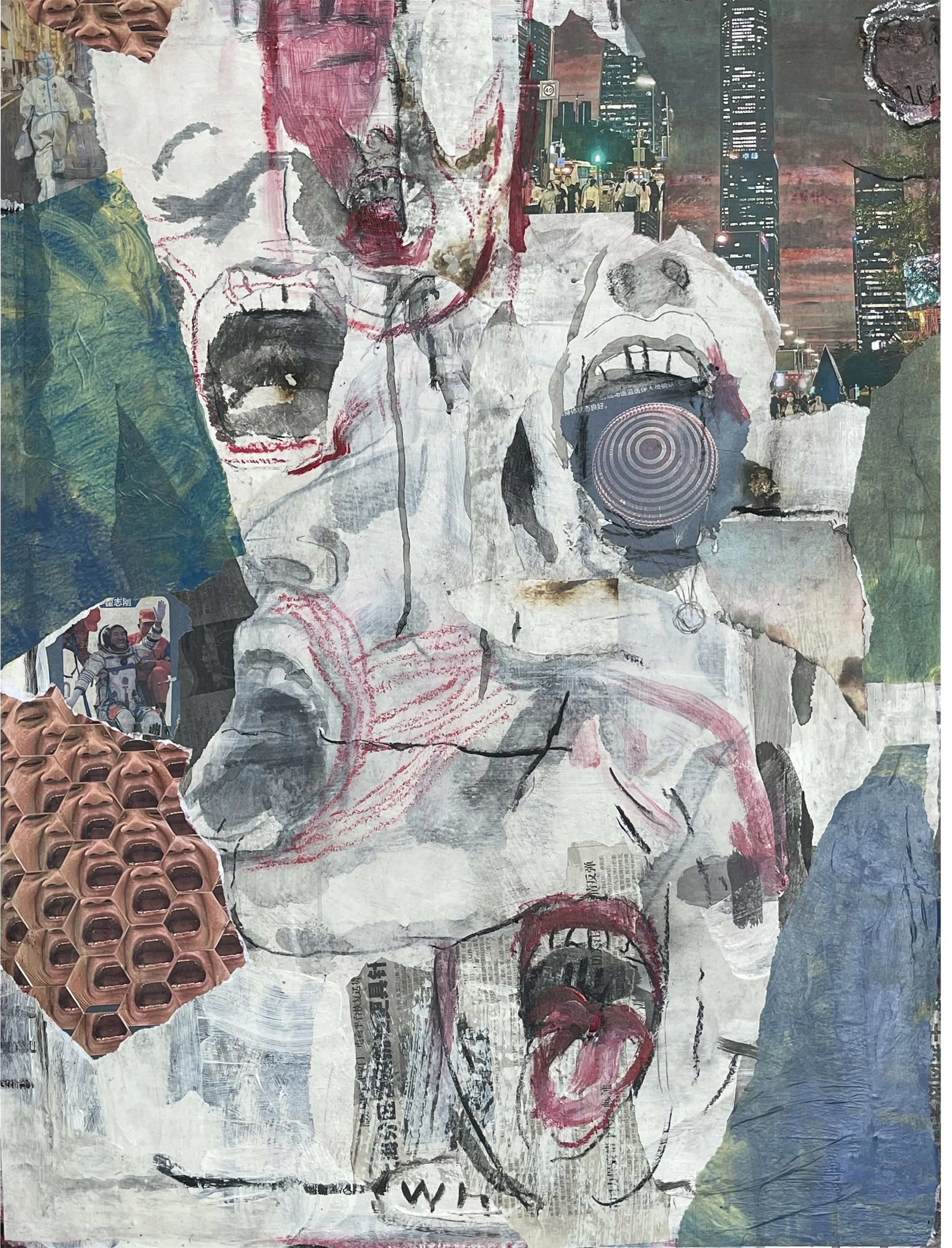 覆盖之二  |  Covered No.2
 
60 * 80 cm
 
2022