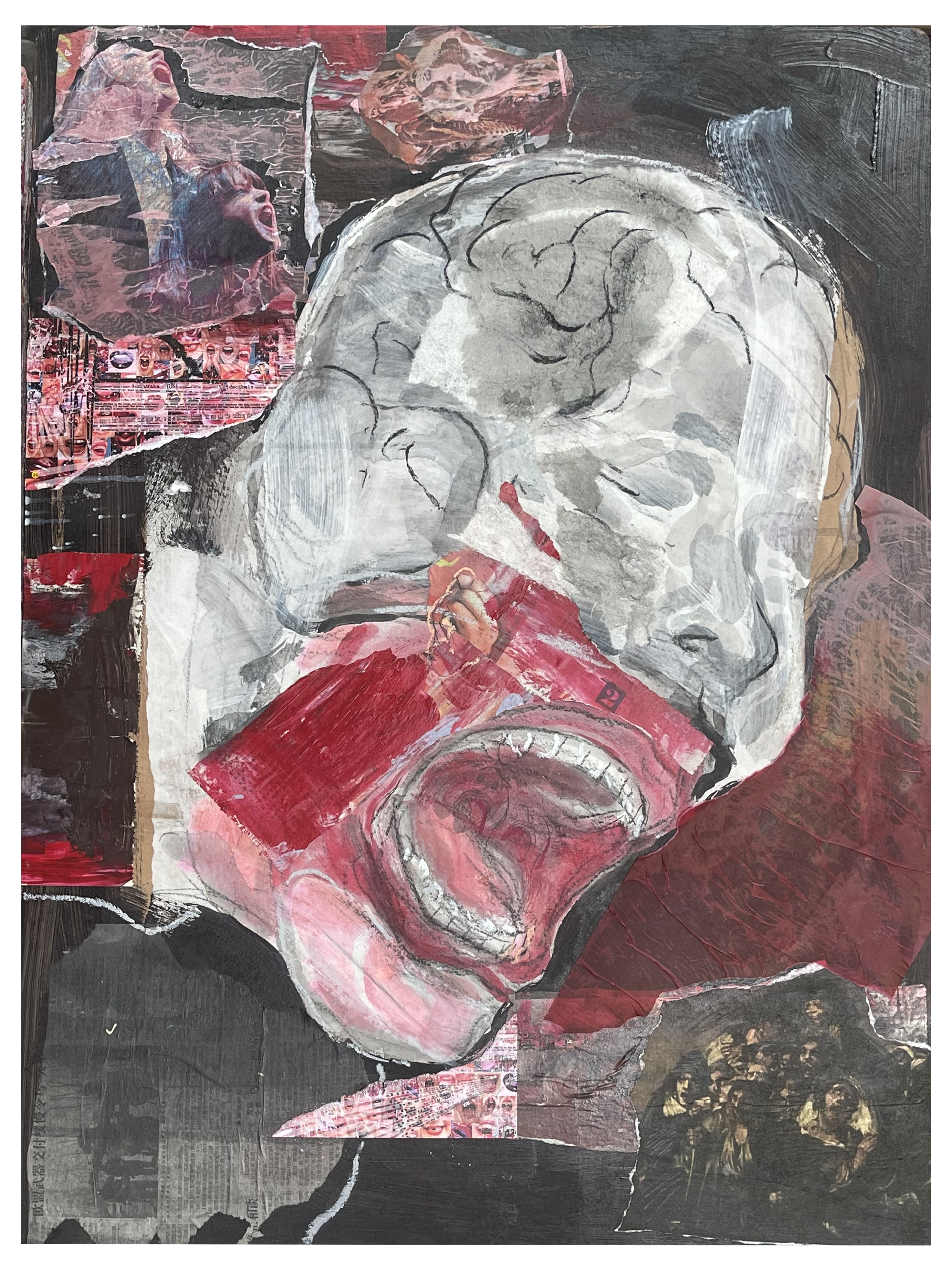 覆盖之四  |  Covered No.4
 
60 * 80 cm
 
2023