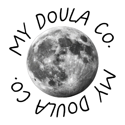Full moon against a black sky.
