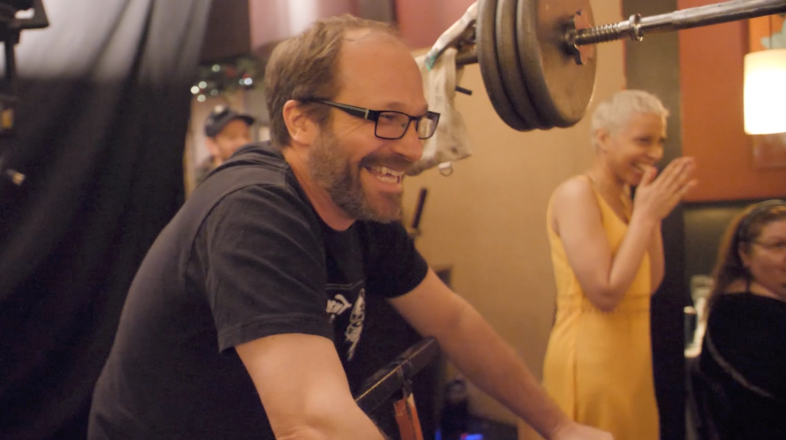 Behind the Scenes Film Set