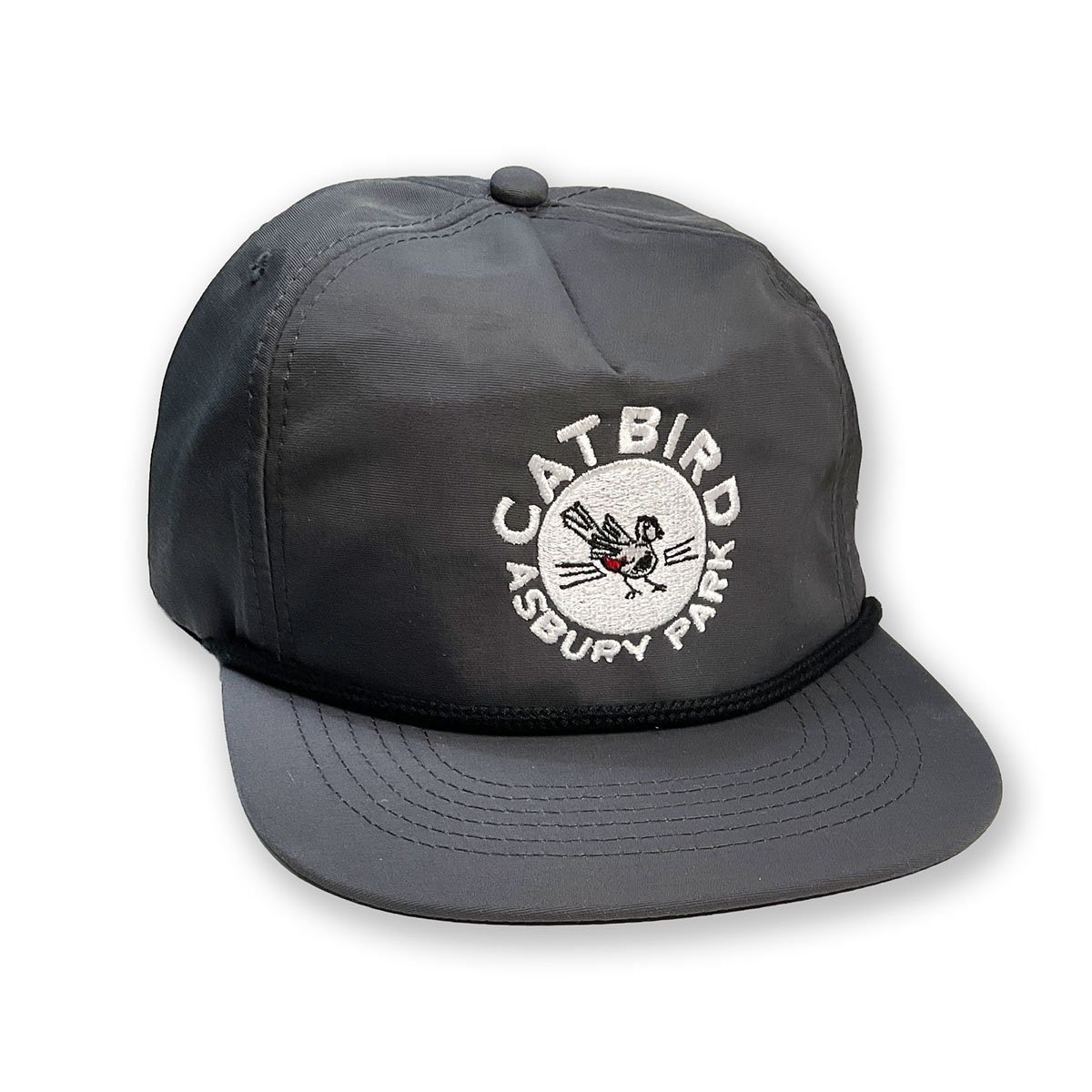 Mocking Bar Cap - Grey/Black Trim