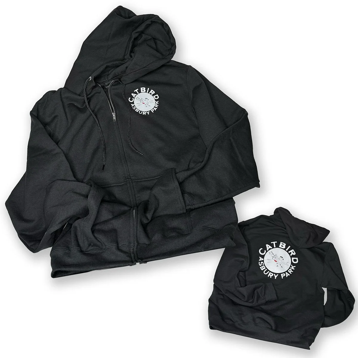 Catbird Hoodie - Black - ON SALE