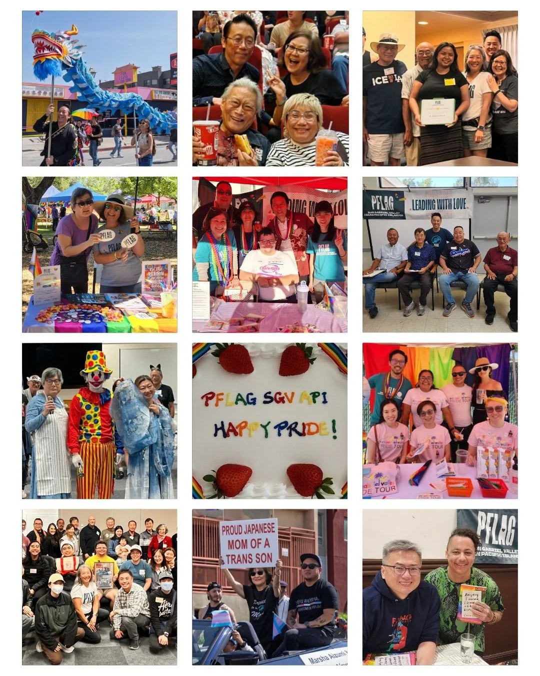2025 wasn't easy, but our community showed up. From marching in parades to Pride celebrations, hosting support groups to sponsoring events throughout the SGV and beyond; we were there for each other with resilience, love, and care.

#pflag #pflagprou