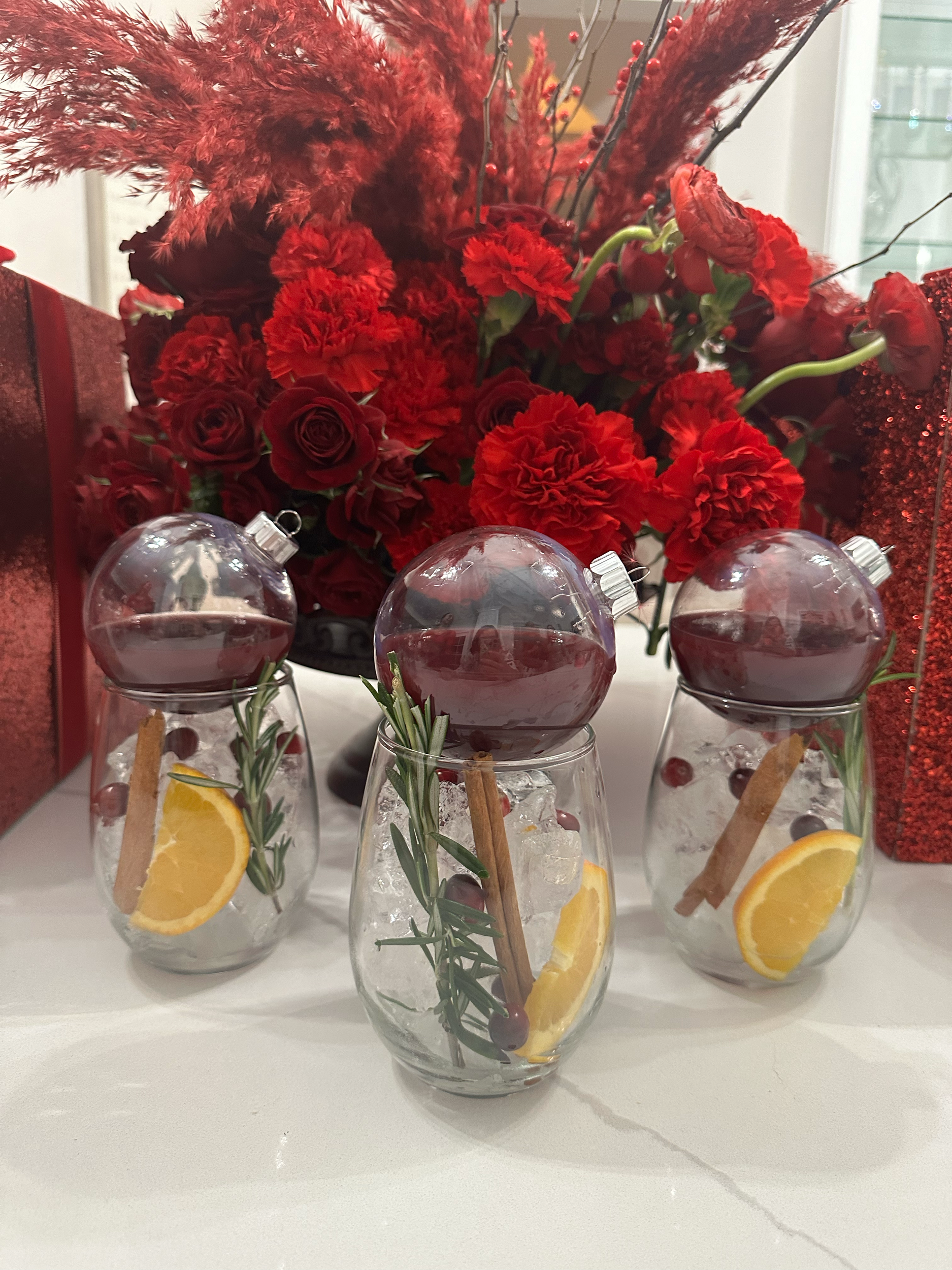 Winter sangria Christmas