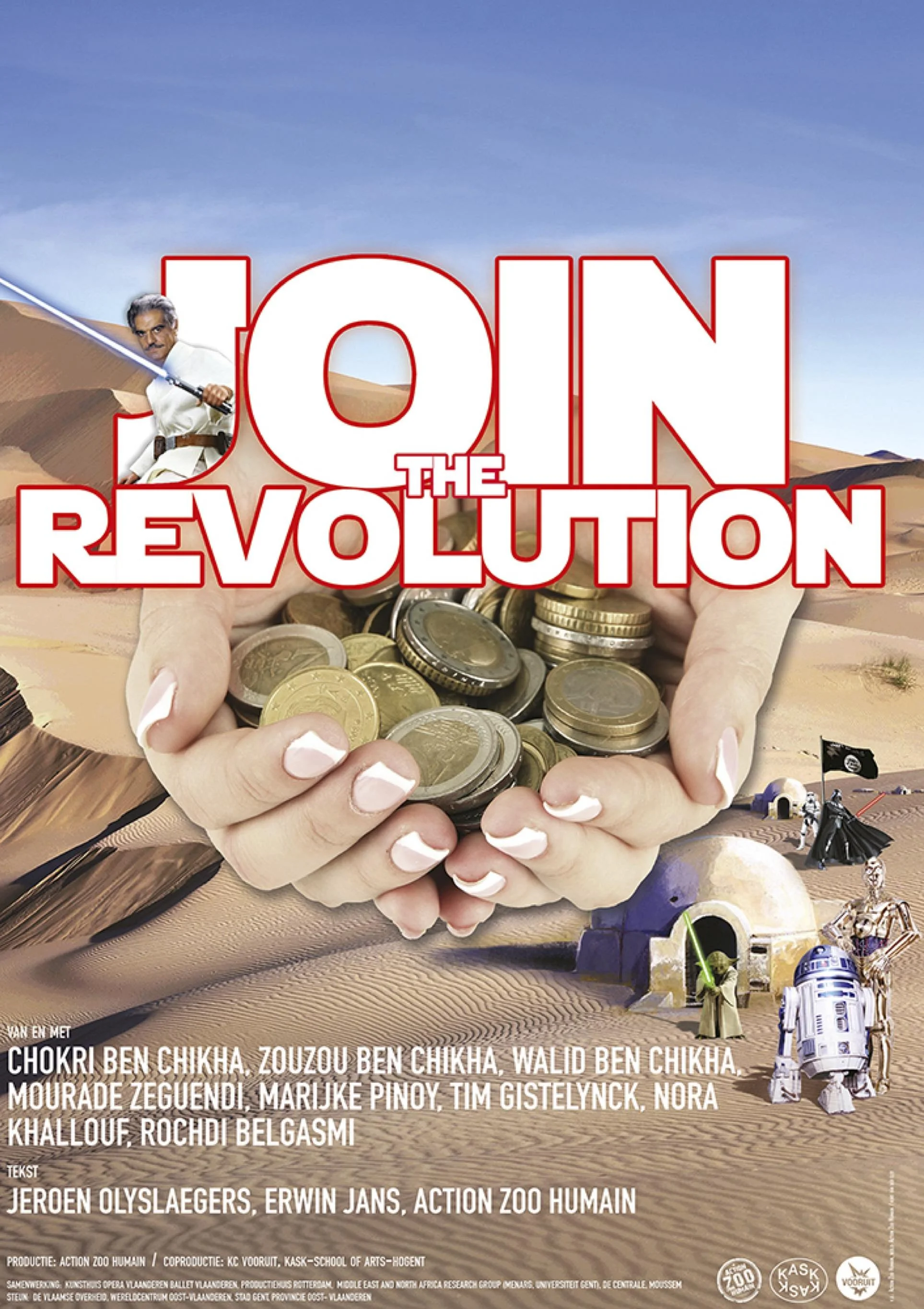 Poster design Join The Revolution 2015 