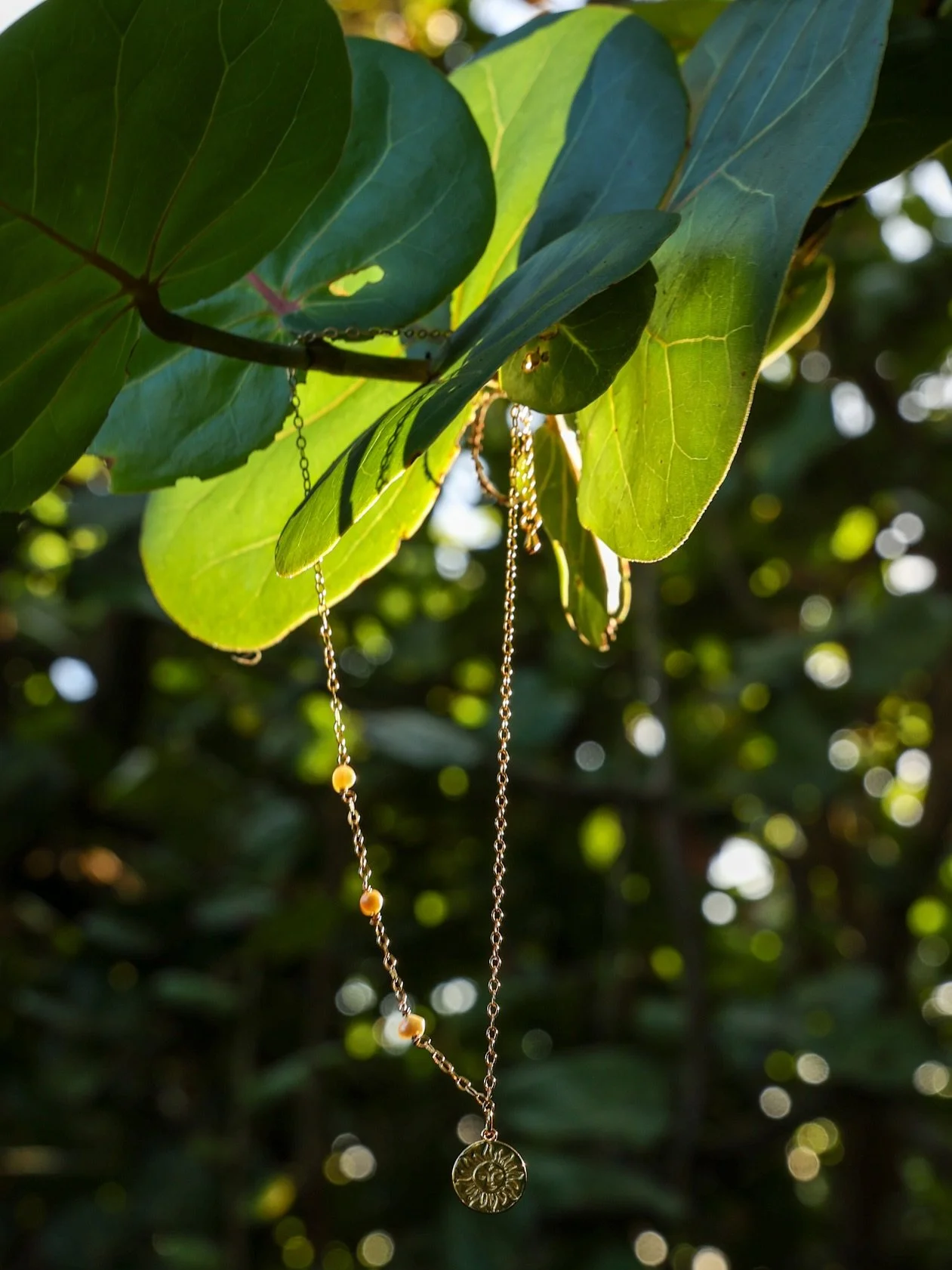 Meaning &ldquo;sea + sun,&rdquo; the Marisol Necklace is uneven by design &mdash; a reminder that beauty often lives in the unbalanced 🌊🌞
.
.
. #handmadejewelry #shoplocal #oceaninspired