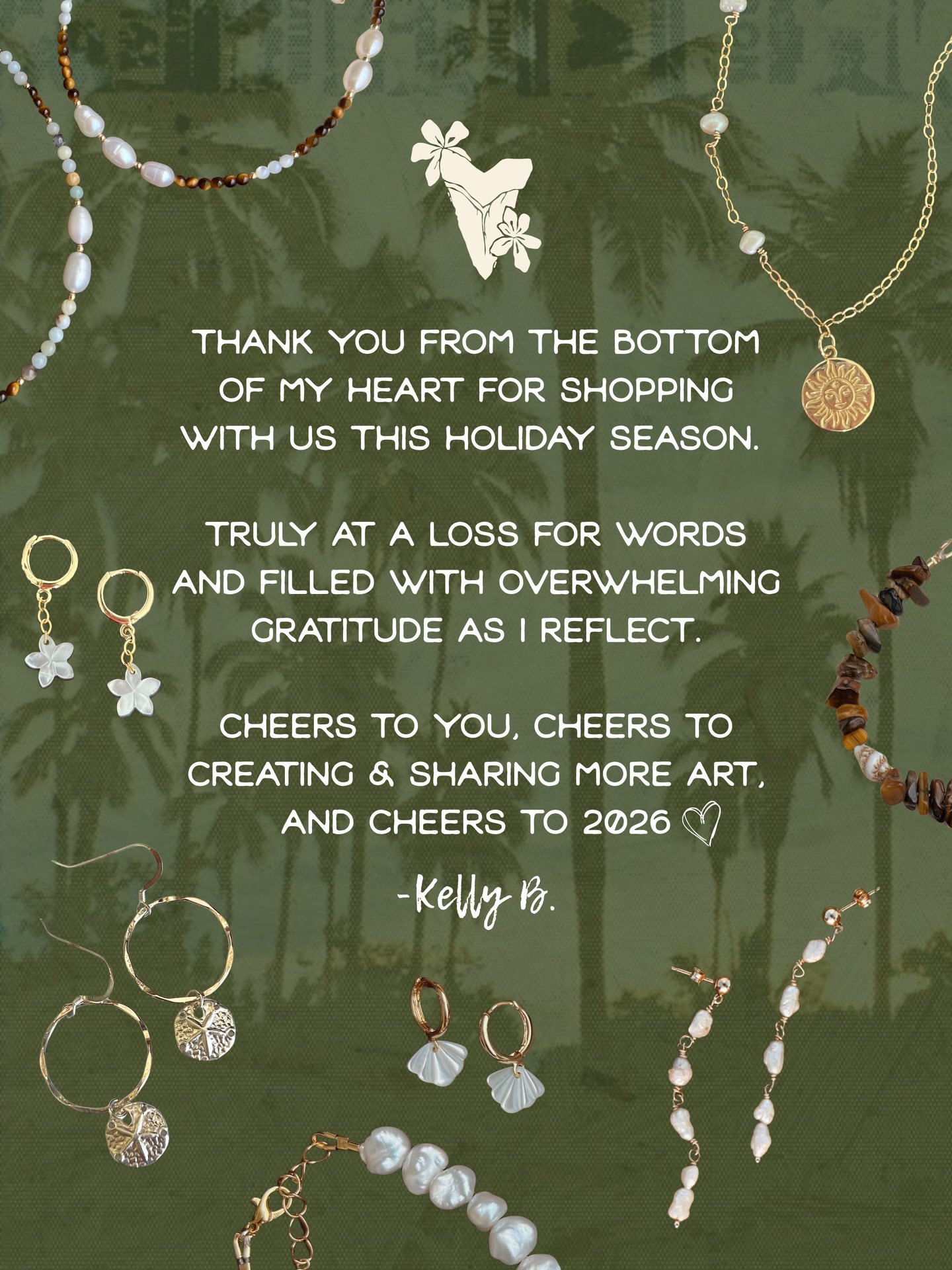 Bring it on 2026🌞🫶🏼
.
.
.
.
. #handmadejewelry #shopsmall #shoplocal #newyear #2026