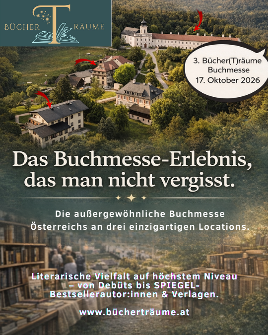 Bücher(T)räume Buchmesse Mariahilfberg