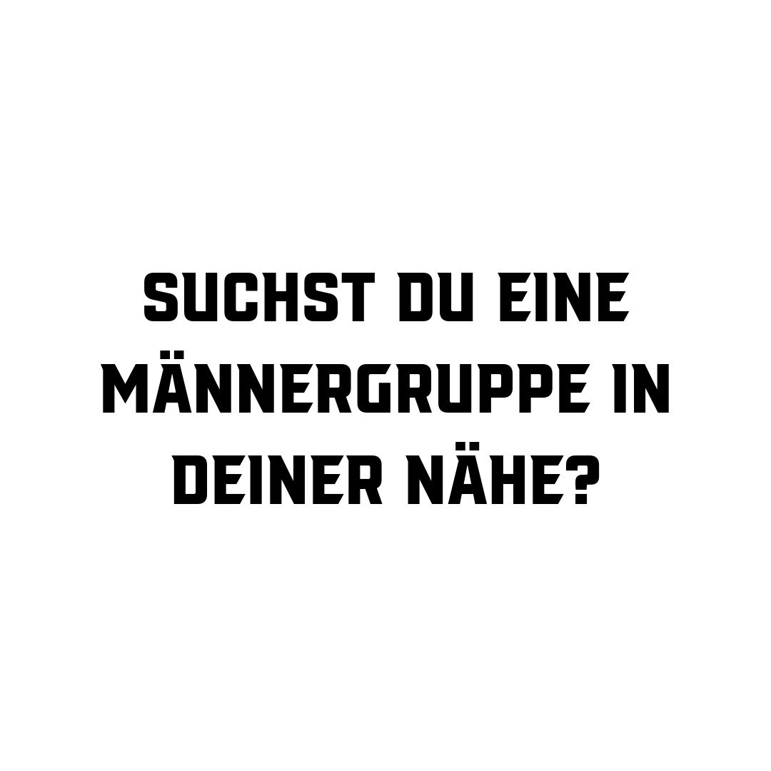 Eines der Ziele des M&auml;nnerforums ist es, M&auml;nner zu vernetzen. Falls du eine M&auml;nnergruppe in deiner Region suchst, dann schau auf unsere M&auml;nnermap. Dort sind 48 M&auml;nnergruppen aus der ganzen Schweiz gelistet.

Leitest du eine M