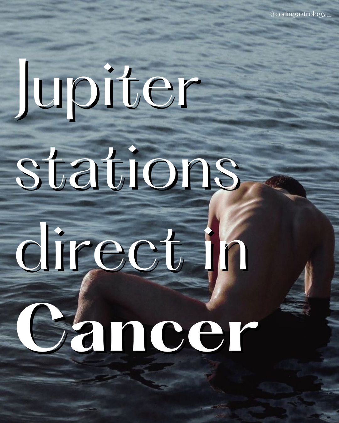 Jupiter stations direct in Cancer